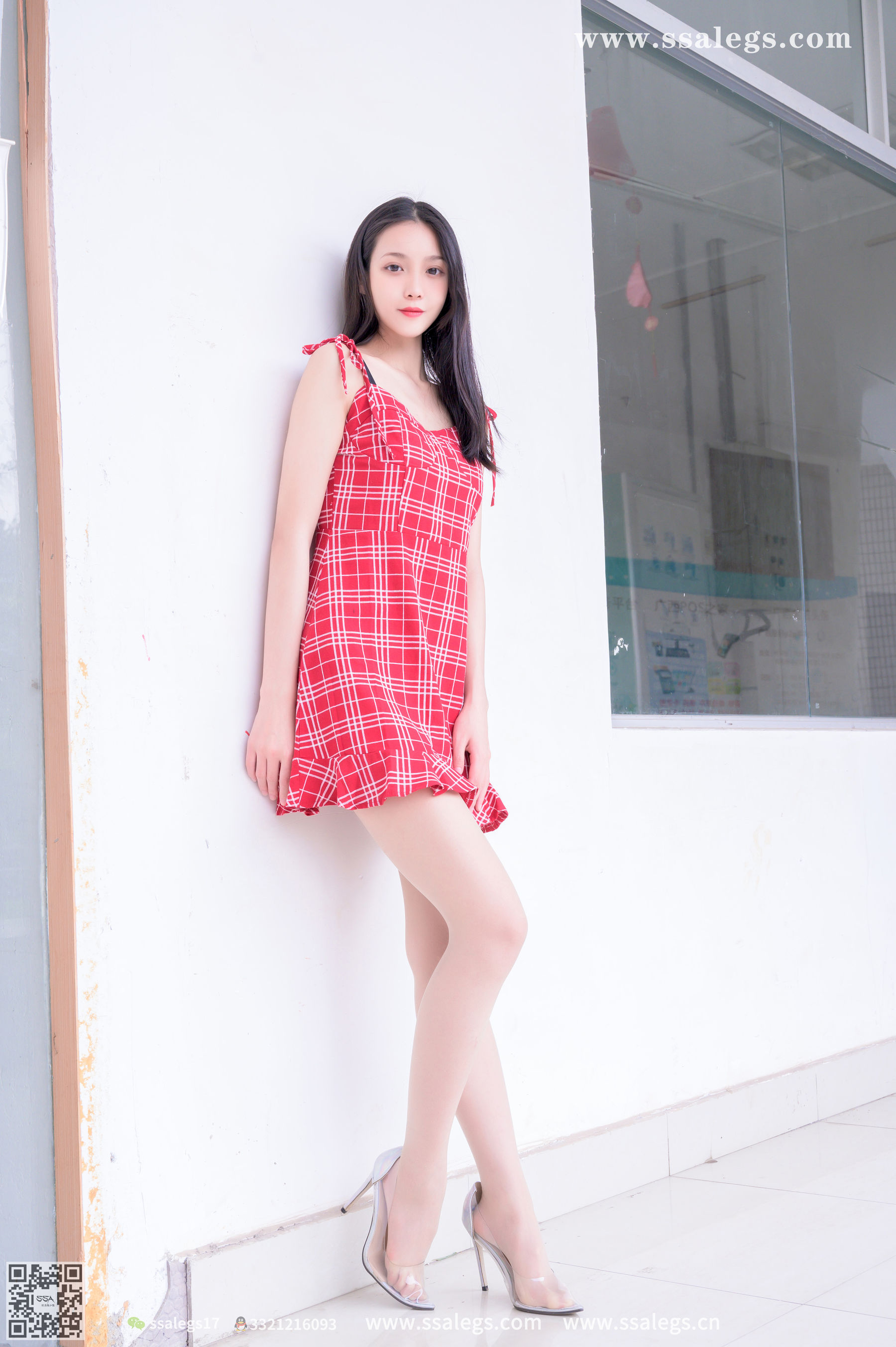 [SSA丝社]超清写真 No.379 君君 小区花园的靓丽风景线  第25张