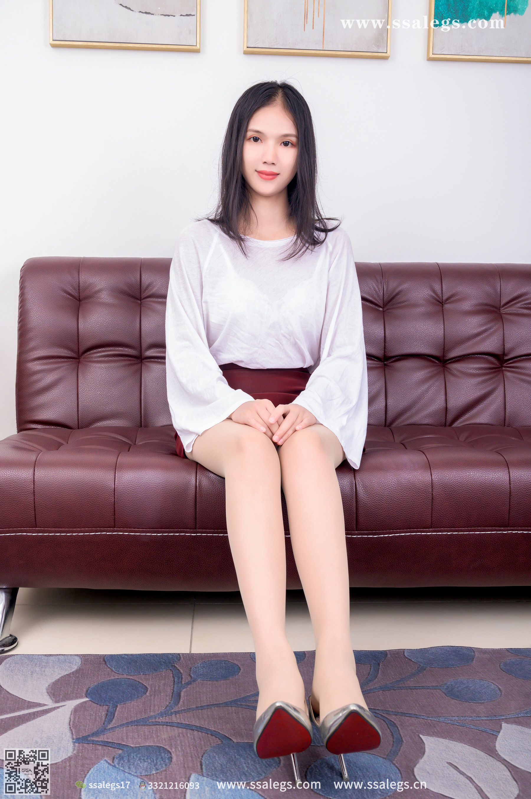 [SSA丝社]超清写真 No.396 楚楚 不是因为透才动人  第3张