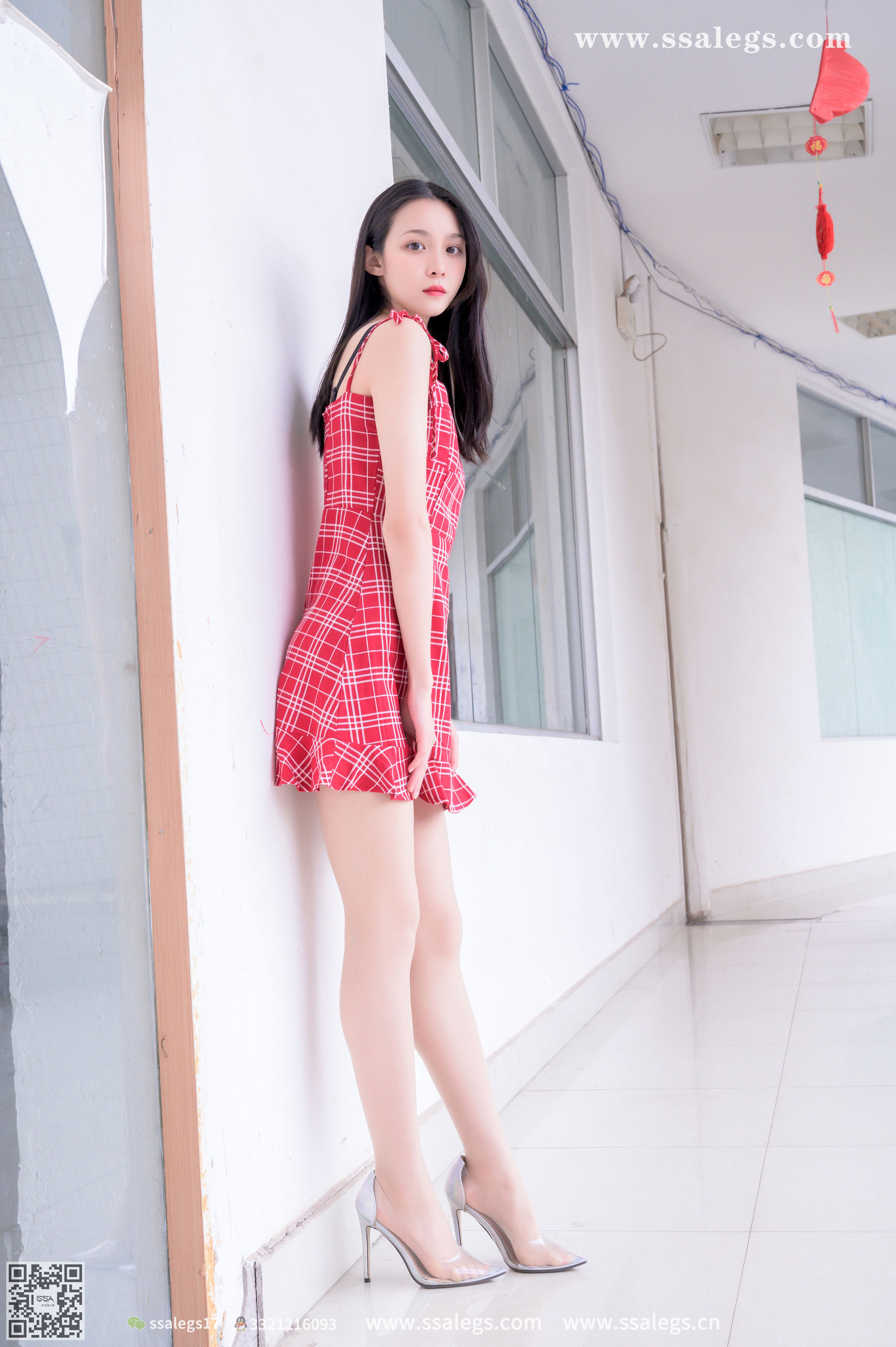 [SSA丝社]超清写真 No.379 君君 小区花园的靓丽风景线  第24张