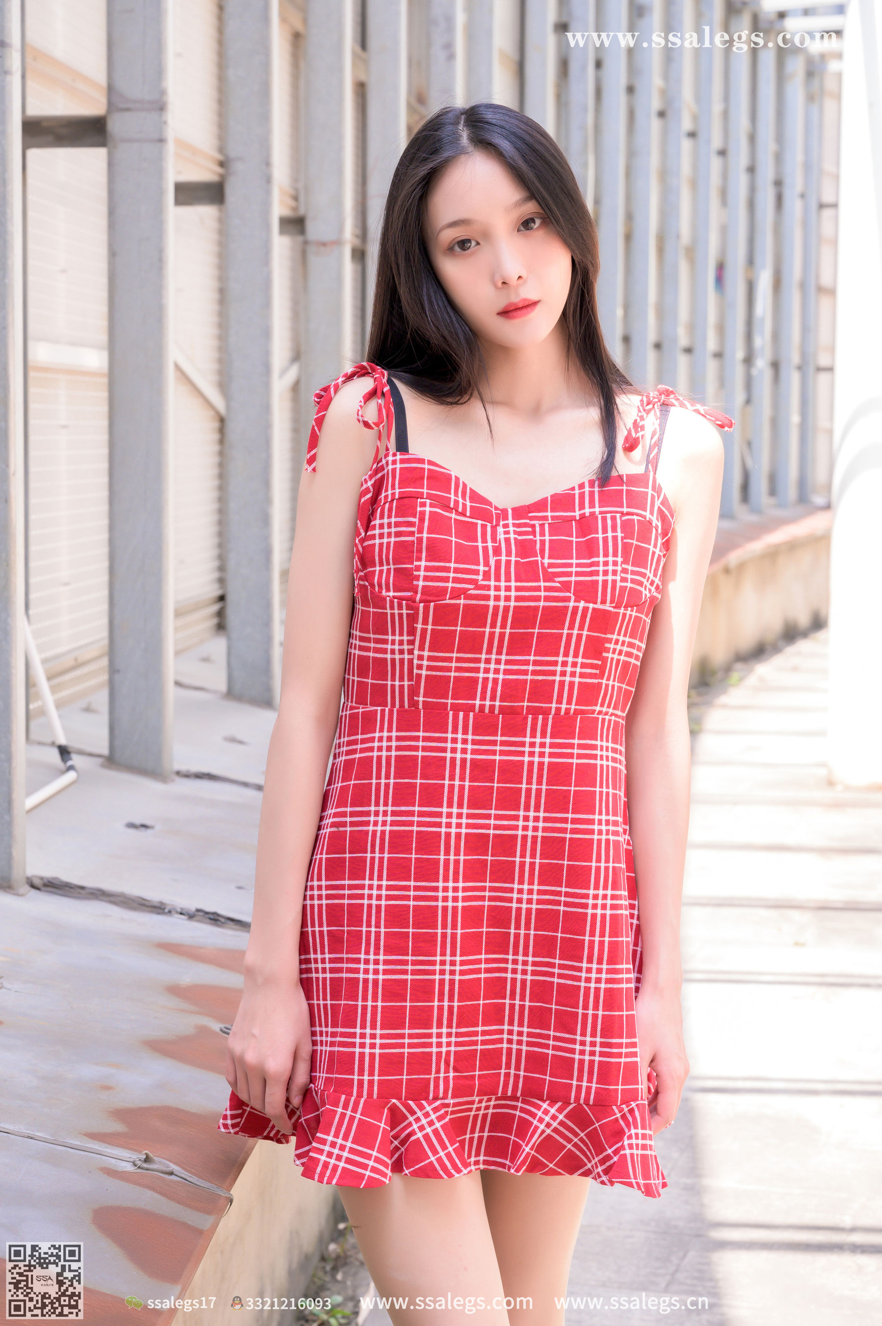 [SSA丝社]超清写真 No.379 君君 小区花园的靓丽风景线  第20张