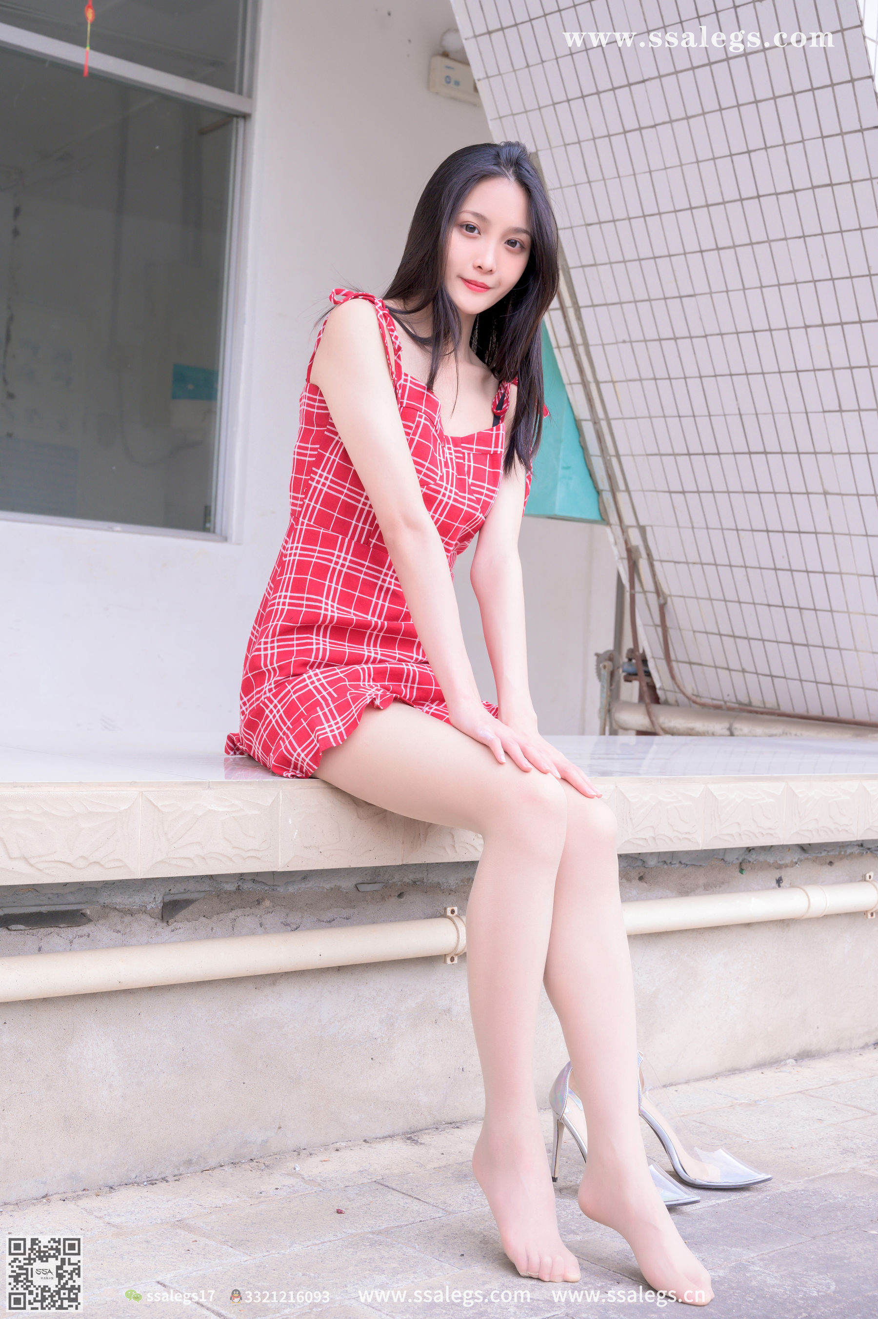 [SSA丝社]超清写真 No.379 君君 小区花园的靓丽风景线  第31张