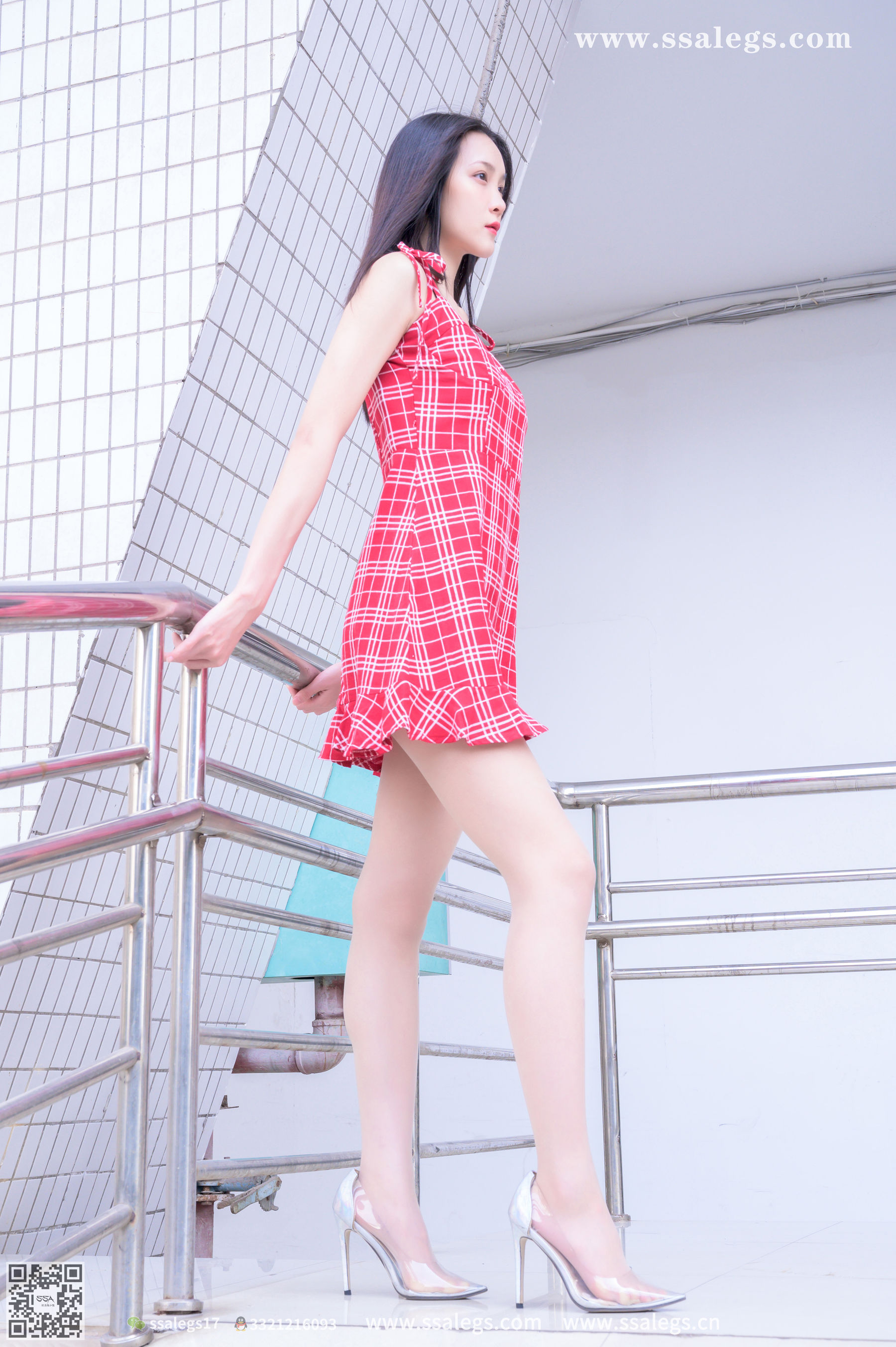 [SSA丝社]超清写真 No.379 君君 小区花园的靓丽风景线  第7张