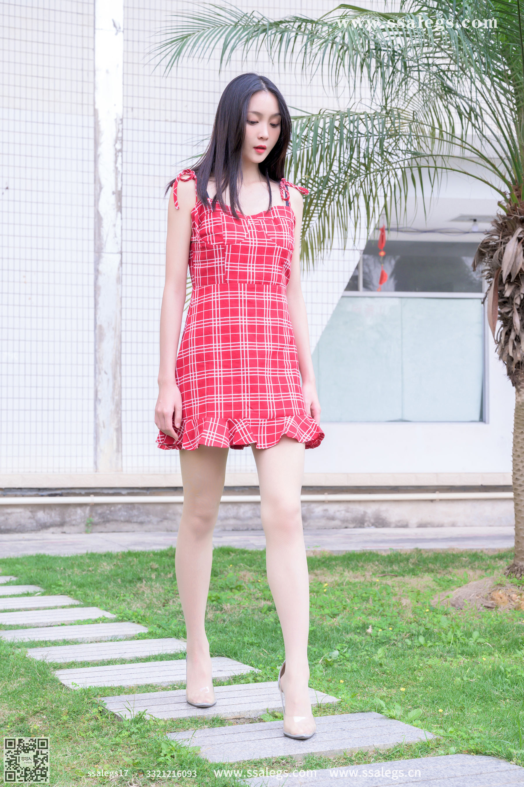 [SSA丝社]超清写真 No.379 君君 小区花园的靓丽风景线  第70张