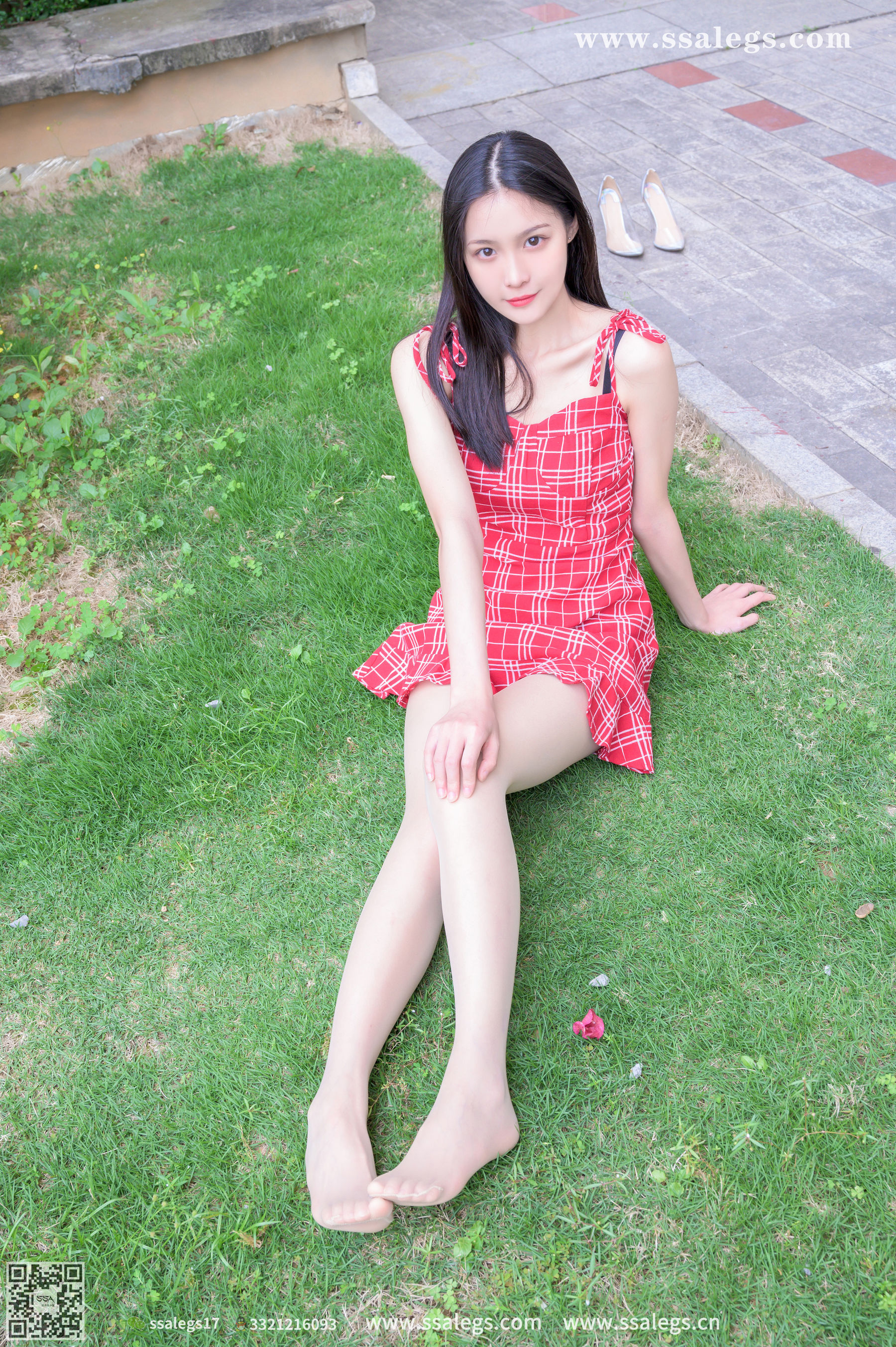 [SSA丝社]超清写真 No.379 君君 小区花园的靓丽风景线  第13张