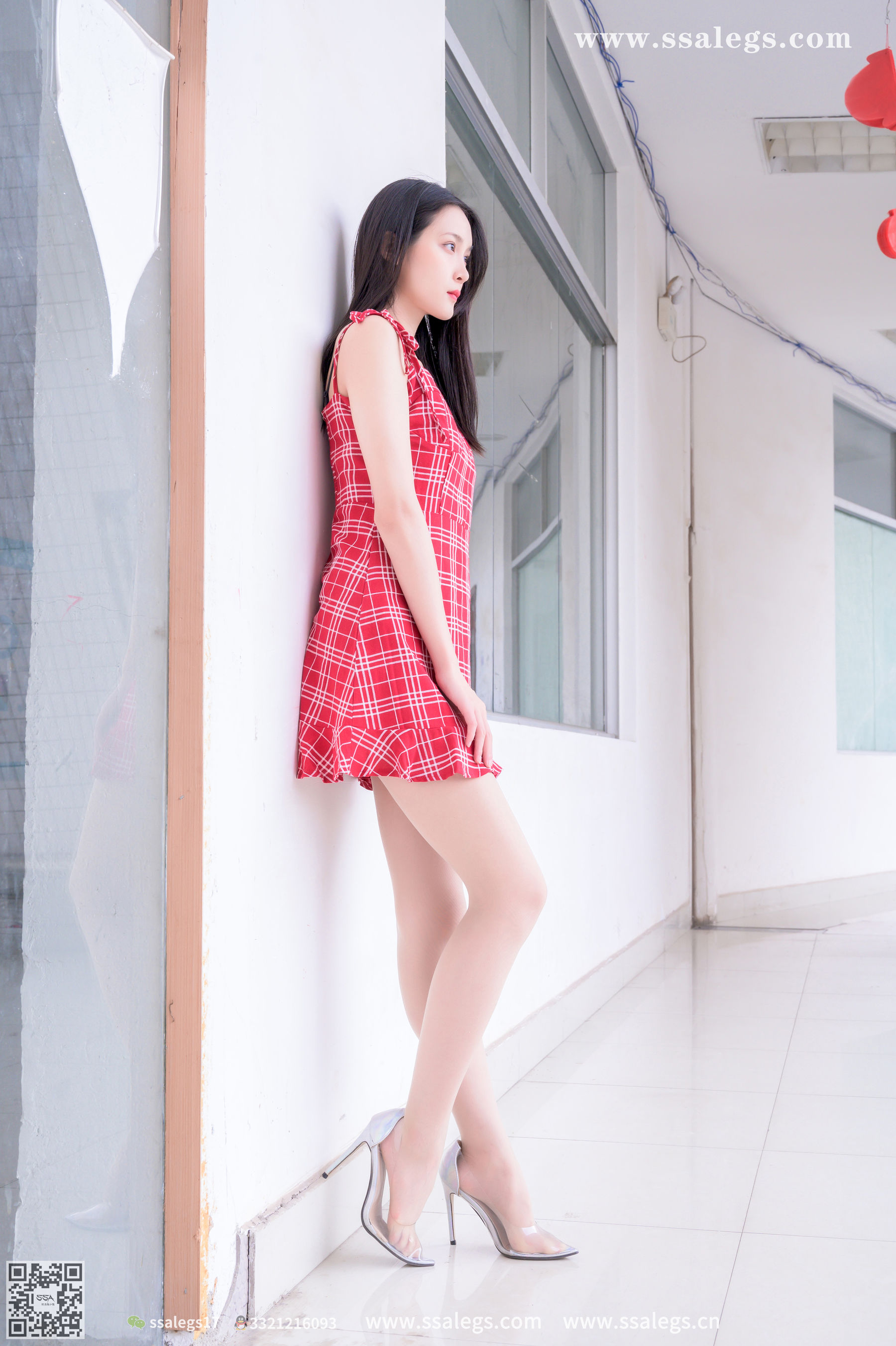 [SSA丝社]超清写真 No.379 君君 小区花园的靓丽风景线  第24张