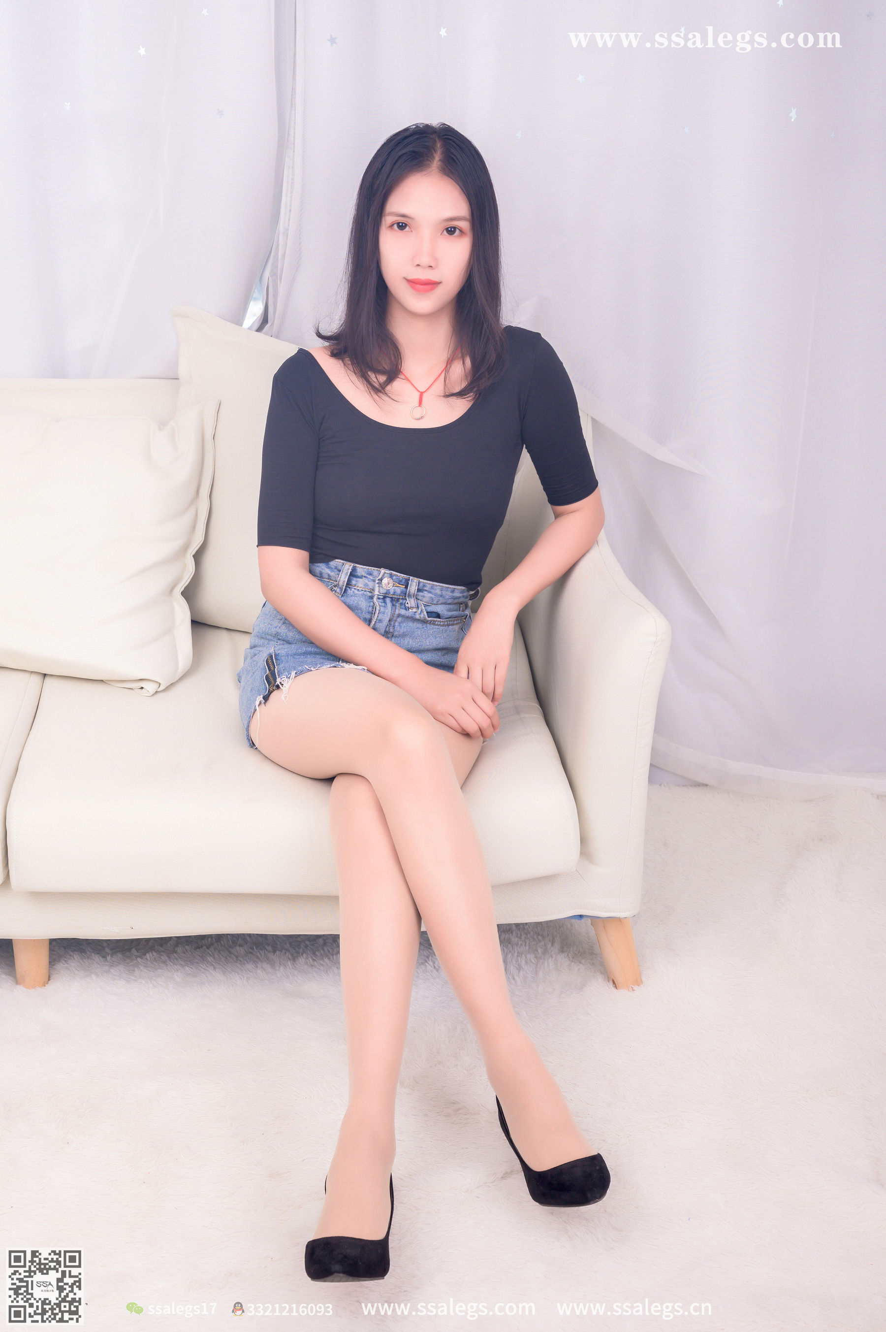 [SSA丝社]超清写真 No.382 楚楚 新模首秀  第1张