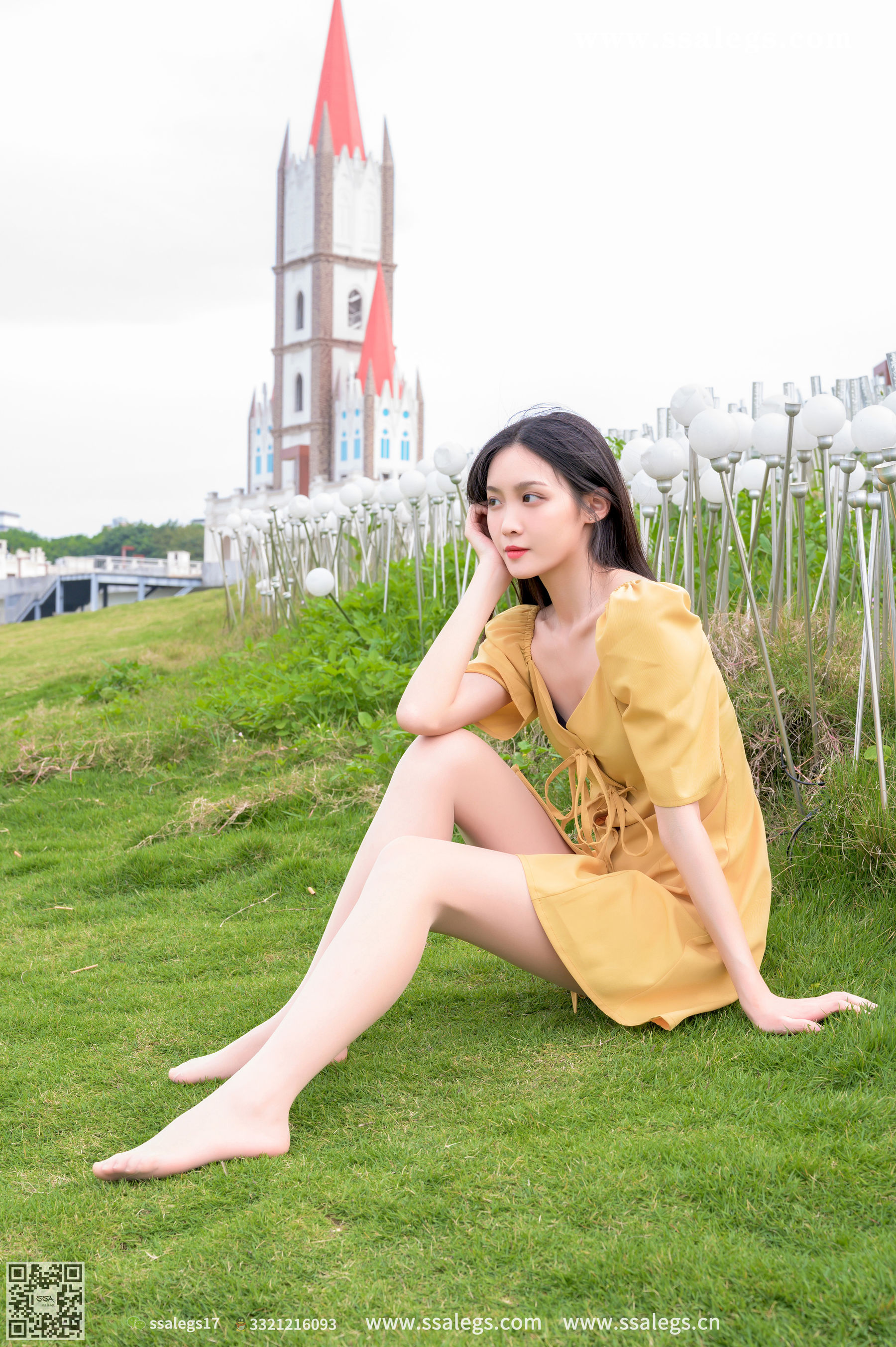 [SSA丝社]超清写真 No.391 君君 天气好一起去郊游吧  第1张