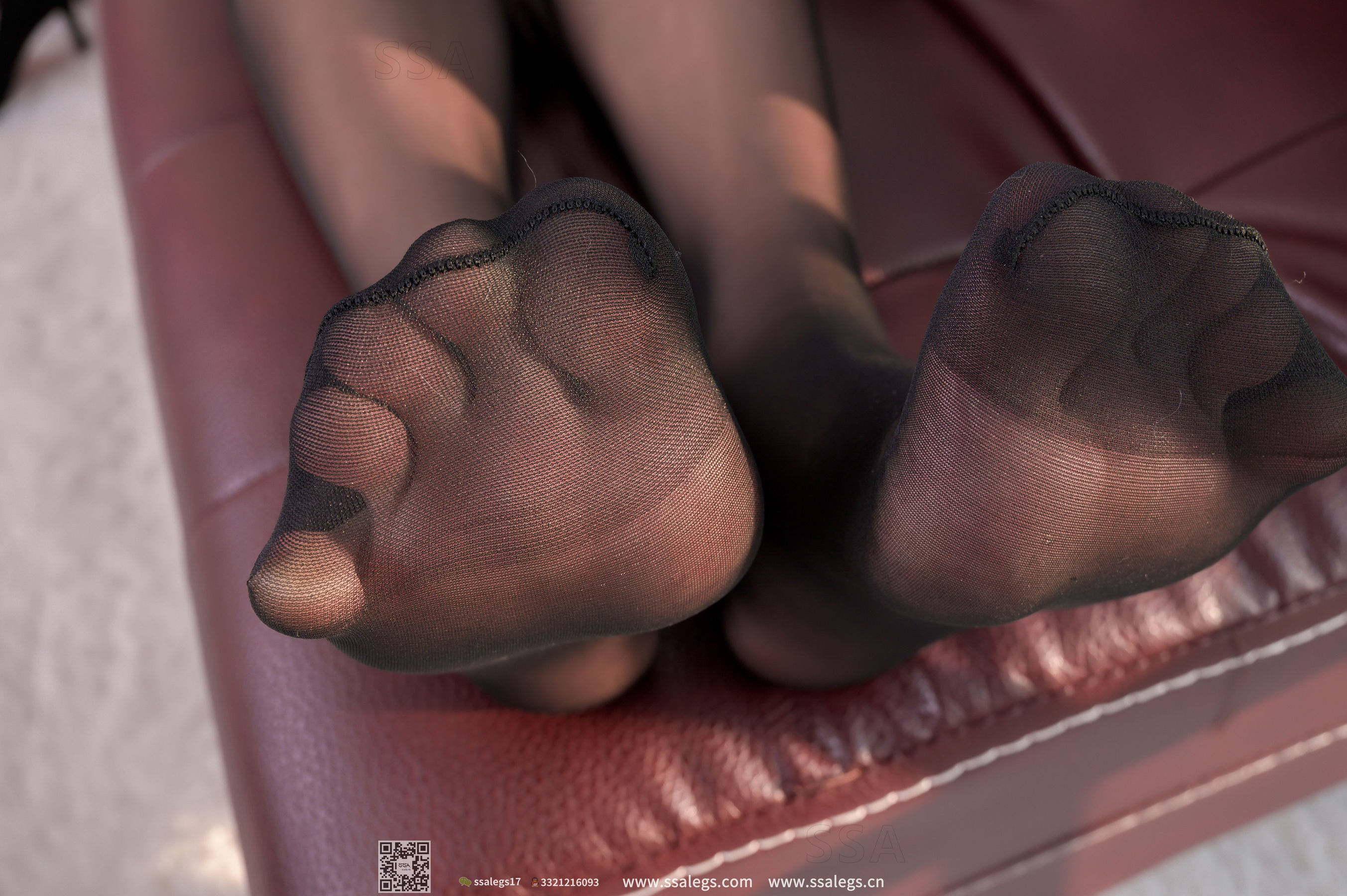 [SSA丝社]超清写真 No.290 素素 夕阳下蓝色妖姬(上)  第98张