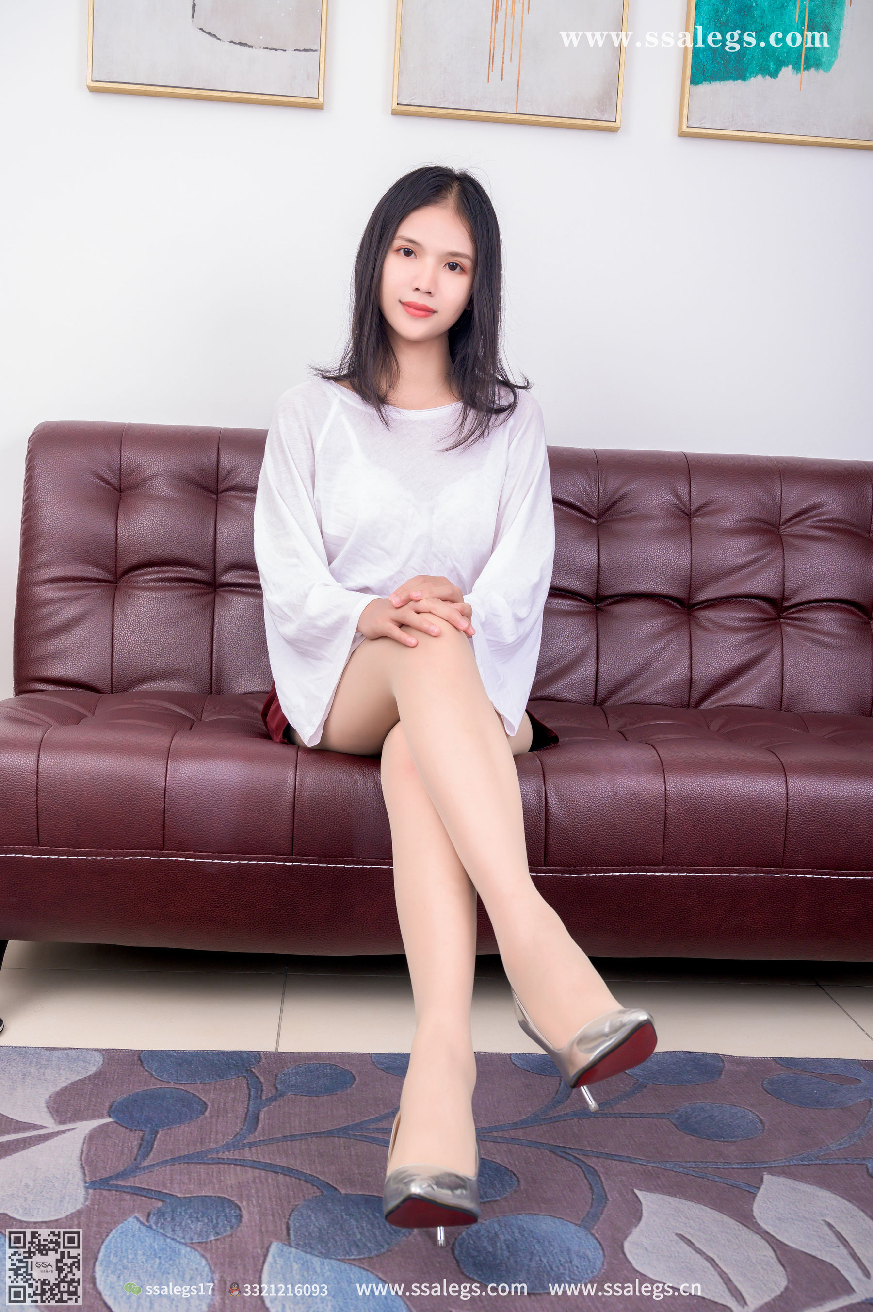 [SSA丝社]超清写真 No.396 楚楚 不是因为透才动人  第3张