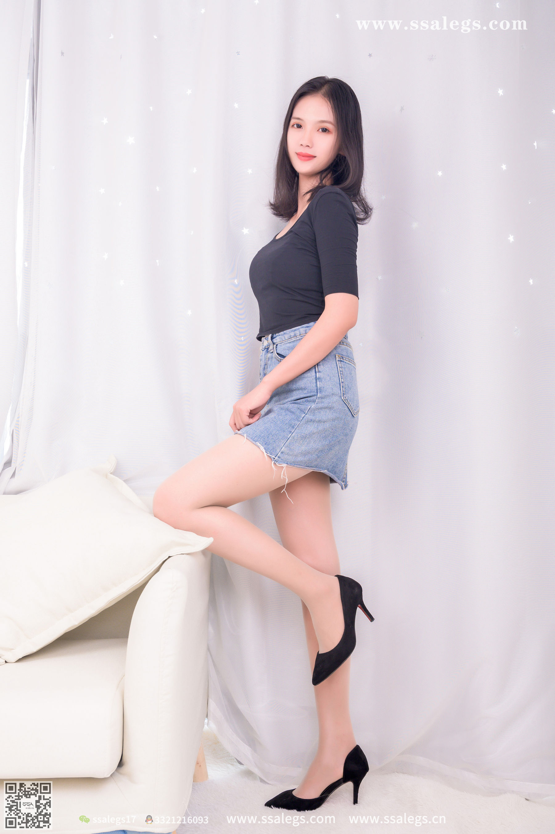 [SSA丝社]超清写真 No.382 楚楚 新模首秀  第47张