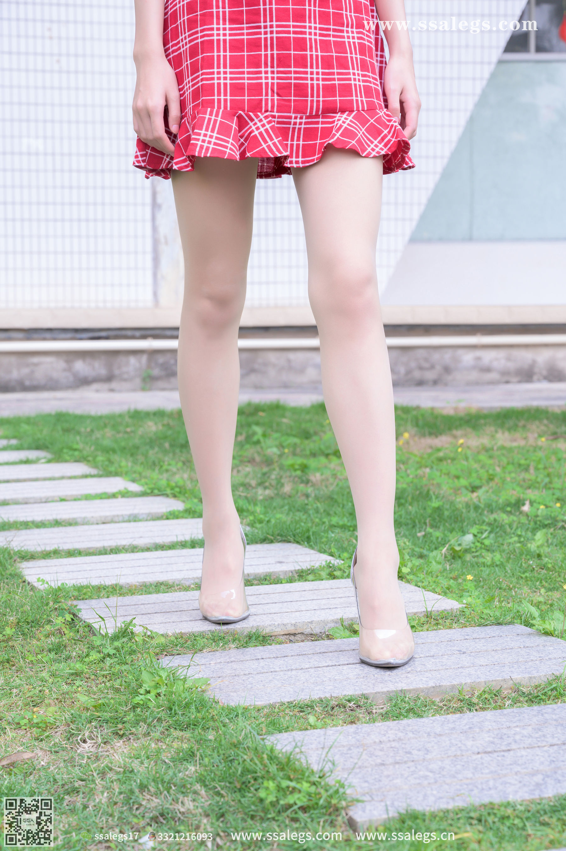 [SSA丝社]超清写真 No.379 君君 小区花园的靓丽风景线  第71张