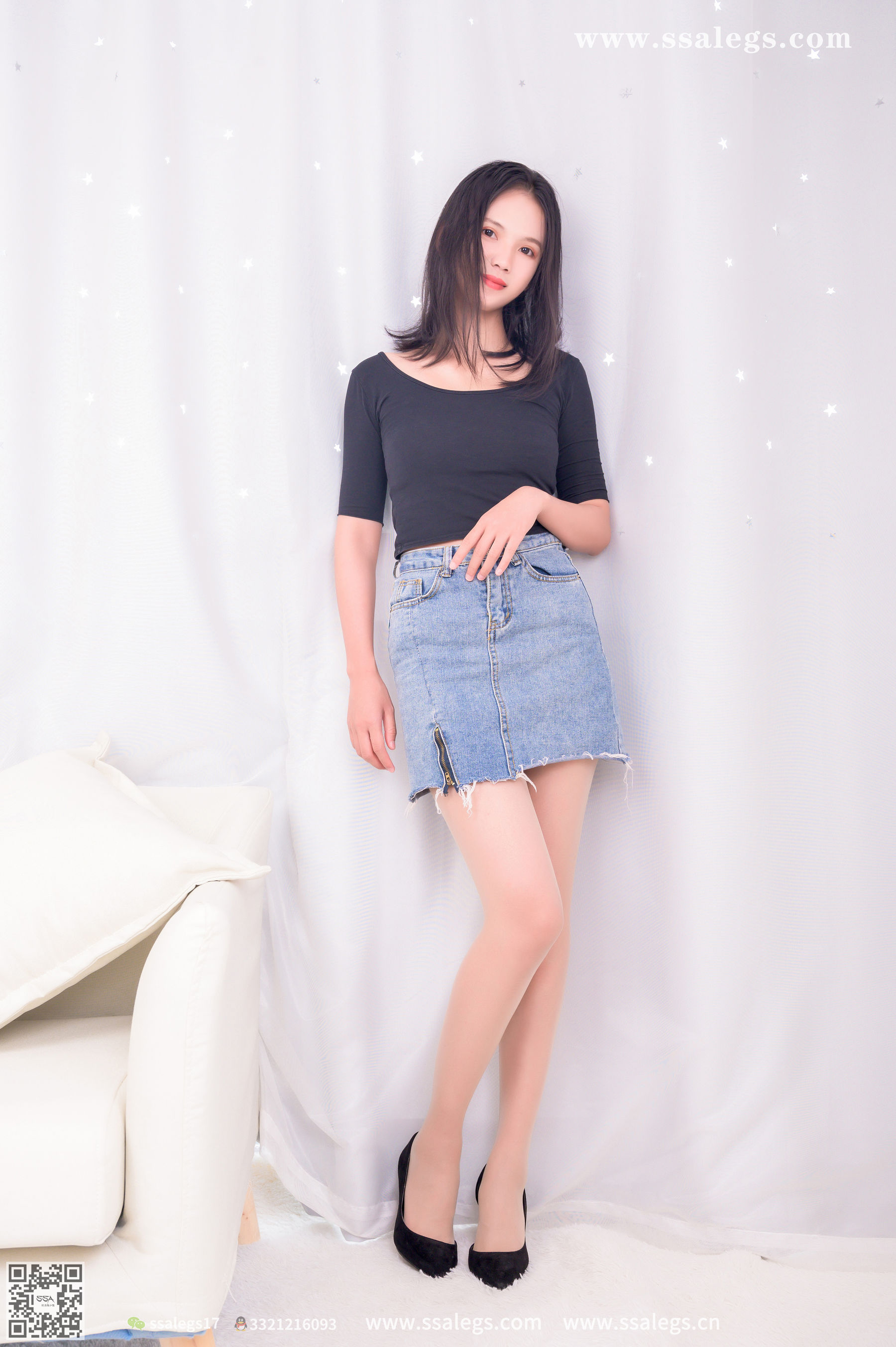 [SSA丝社]超清写真 No.382 楚楚 新模首秀  第49张