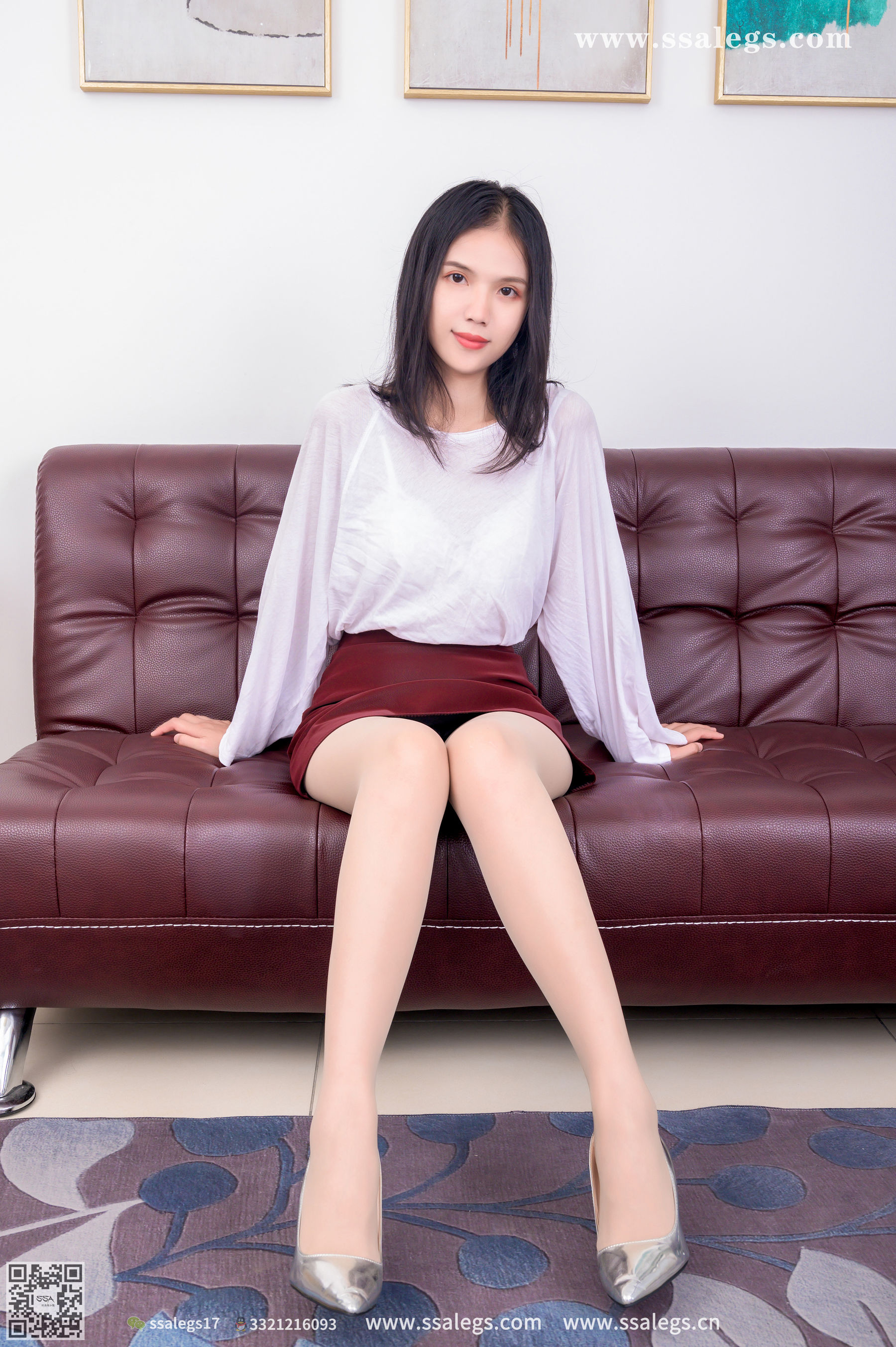 [SSA丝社]超清写真 No.396 楚楚 不是因为透才动人  第4张