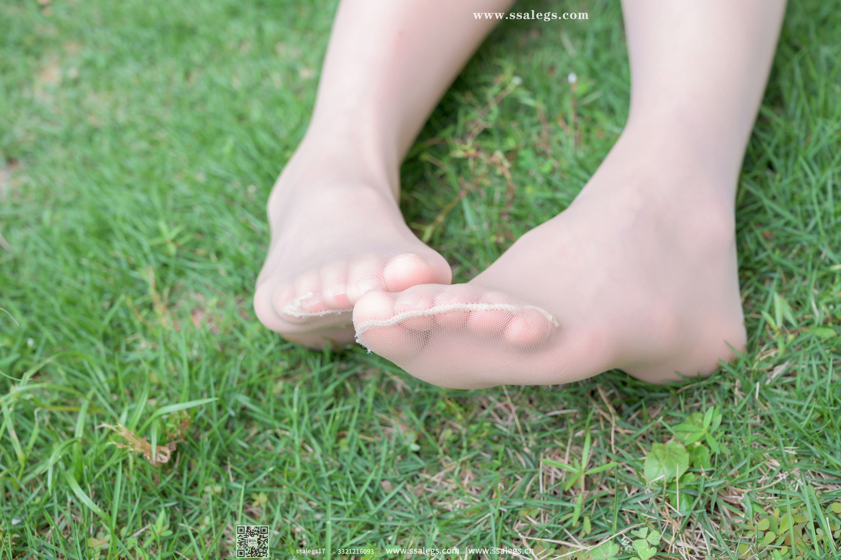 [SSA丝社]超清写真 No.379 君君 小区花园的靓丽风景线  第13张