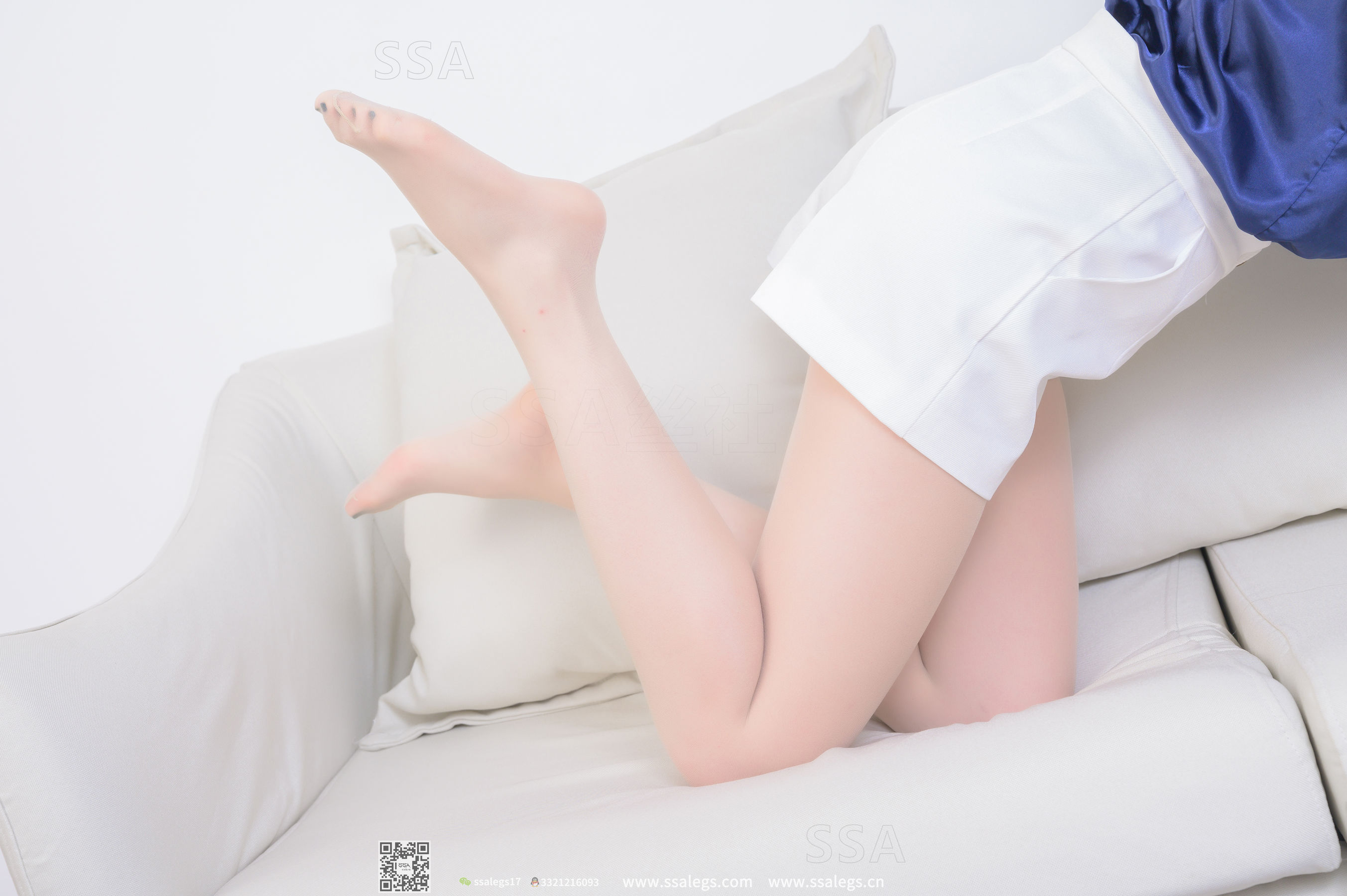 [SSA丝社]超清写真 No.274 娜娜 御姐的透明凉鞋(下)  第24张