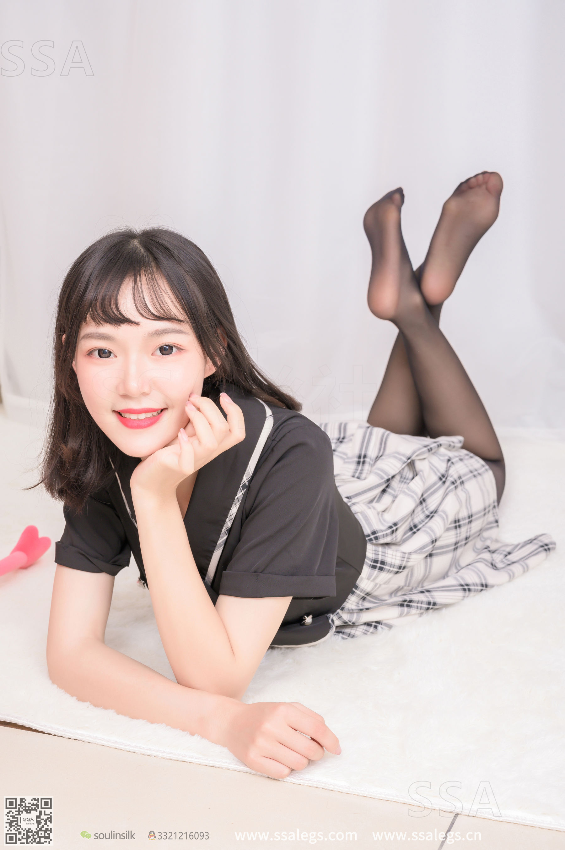 [SSA丝社]超清写真 No.262 阳阳 阳光少女的银色高跟鞋(下)  第12张