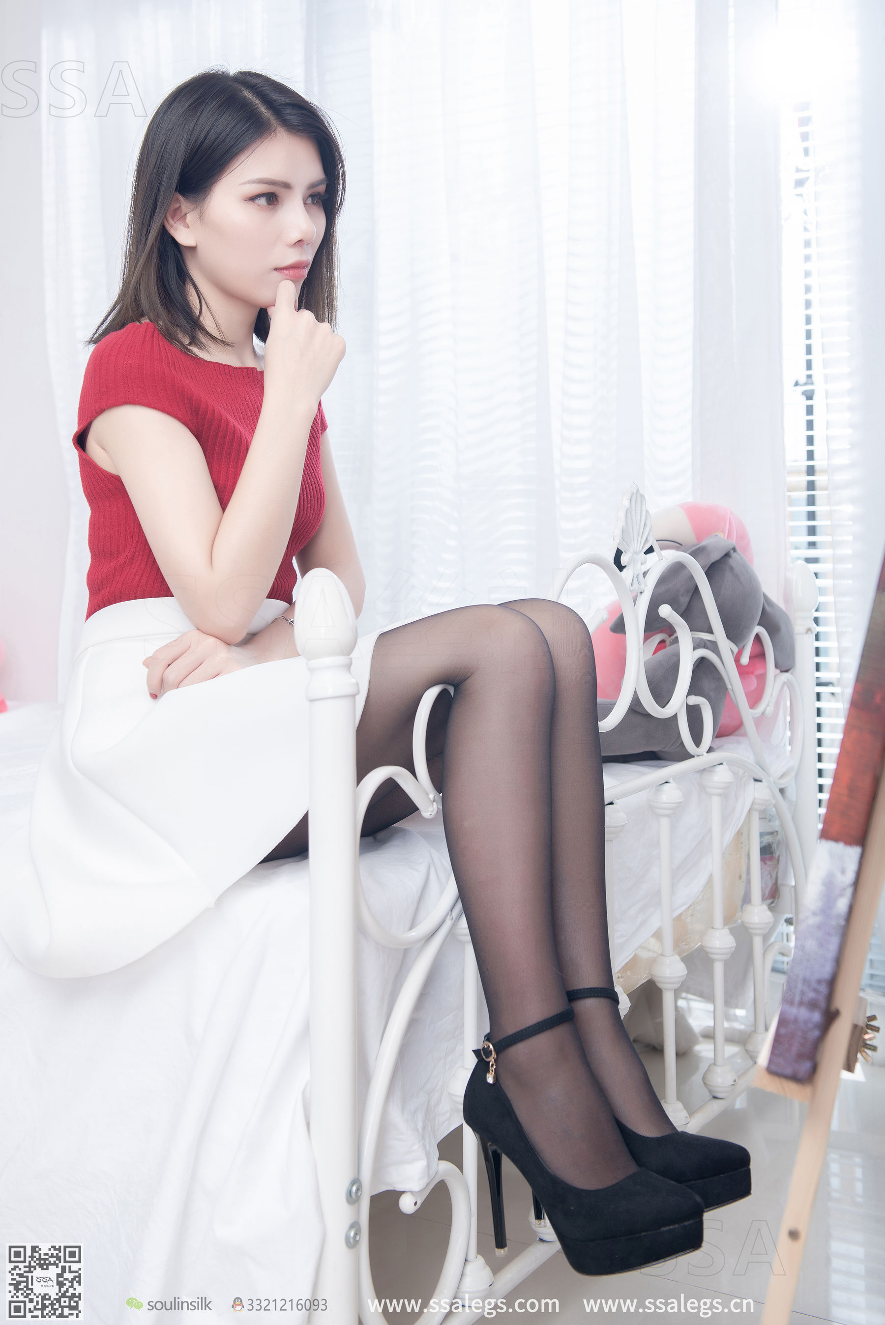 [SSA丝社]超清写真 No.251 芷沫 画室  第10张