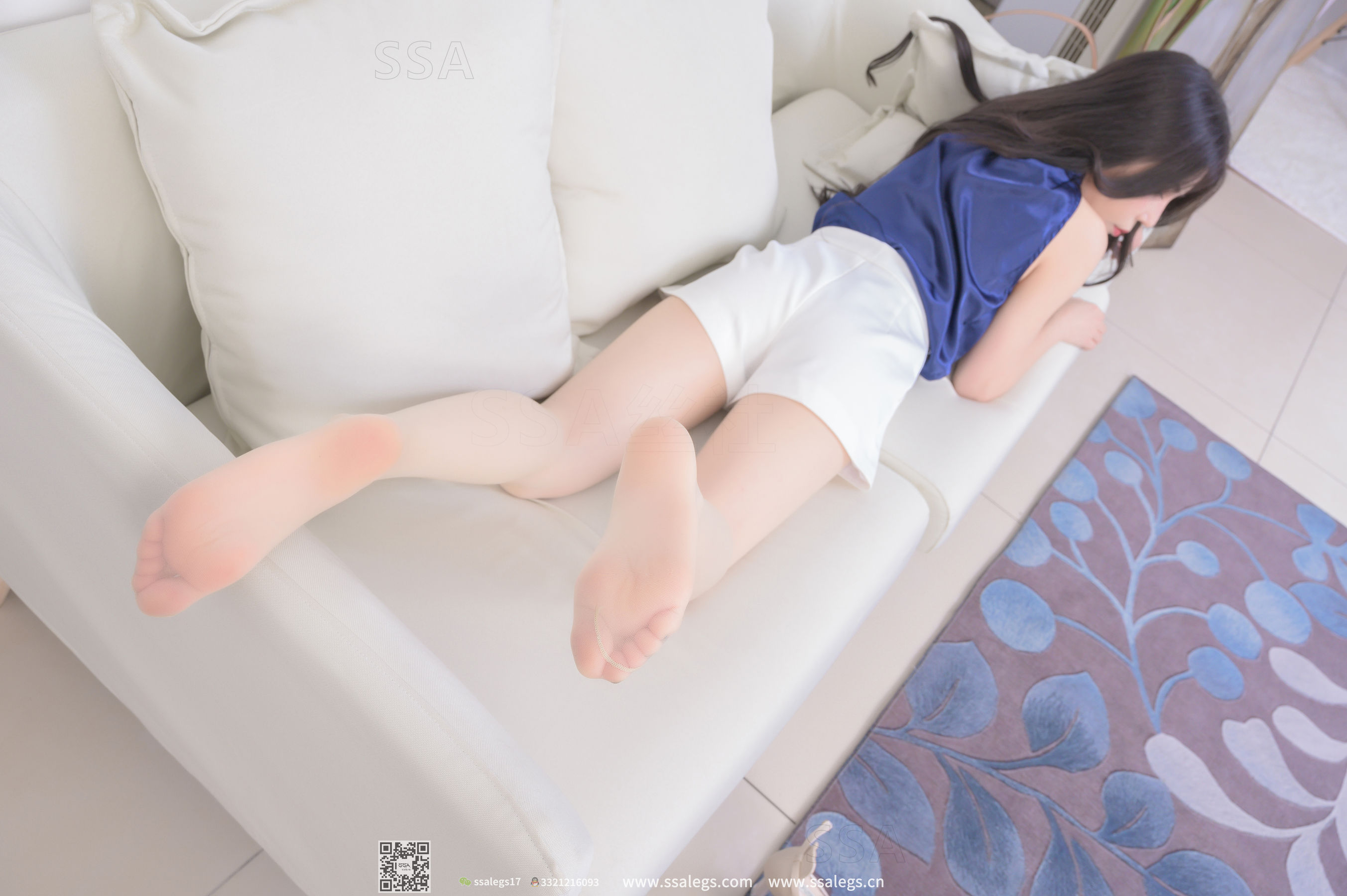 [SSA丝社]超清写真 No.274 娜娜 御姐的透明凉鞋(下)  第13张