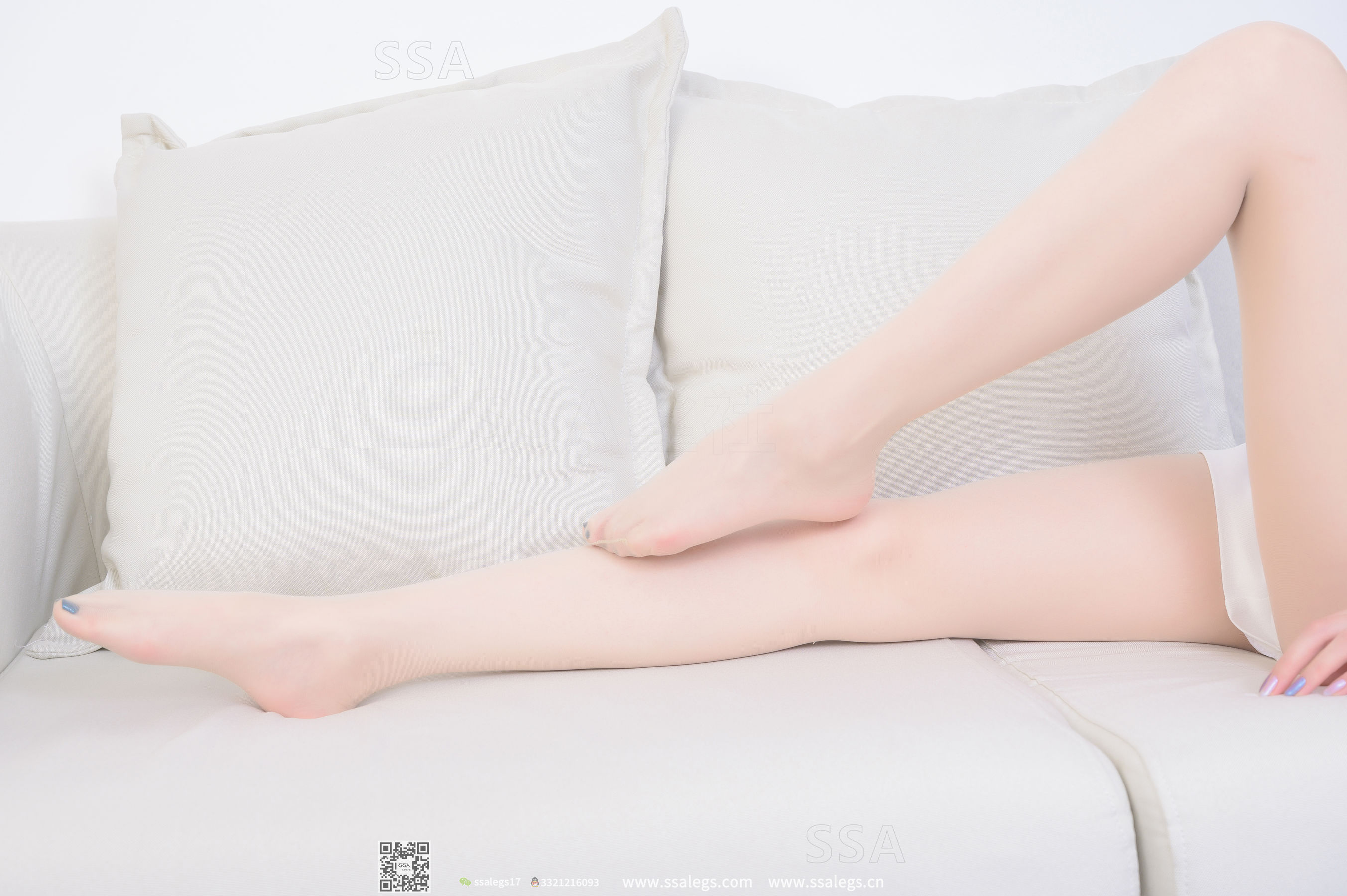 [SSA丝社]超清写真 No.274 娜娜 御姐的透明凉鞋(下)  第19张