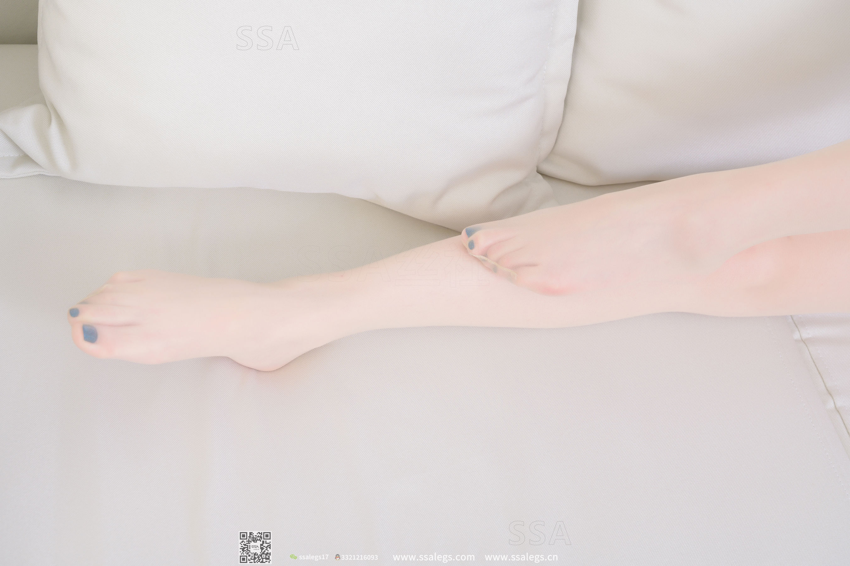 [SSA丝社]超清写真 No.274 娜娜 御姐的透明凉鞋(下)  第19张