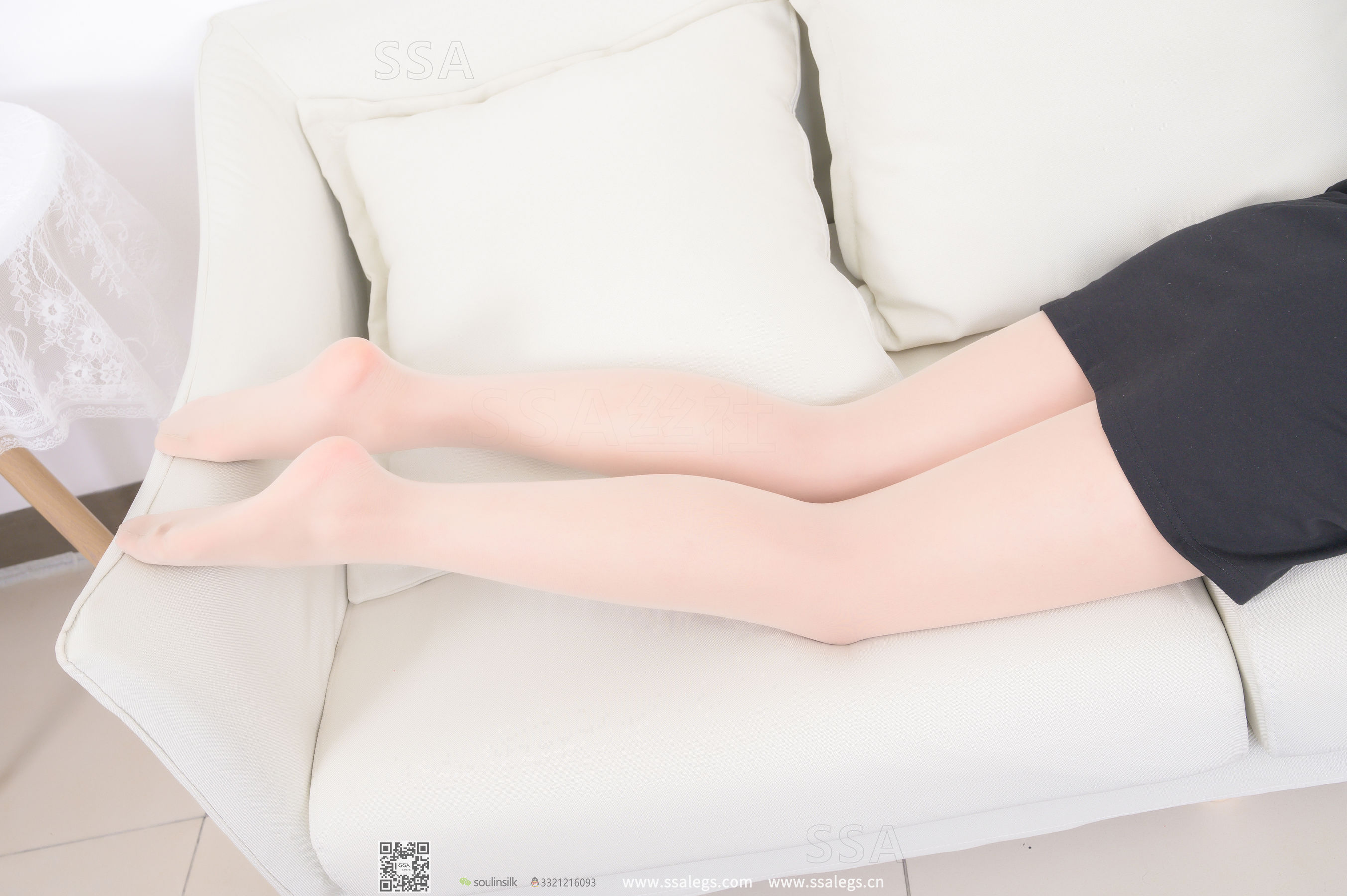 [SSA丝社]超清写真 No.258 君君 透明高跟鞋里的足  第34张