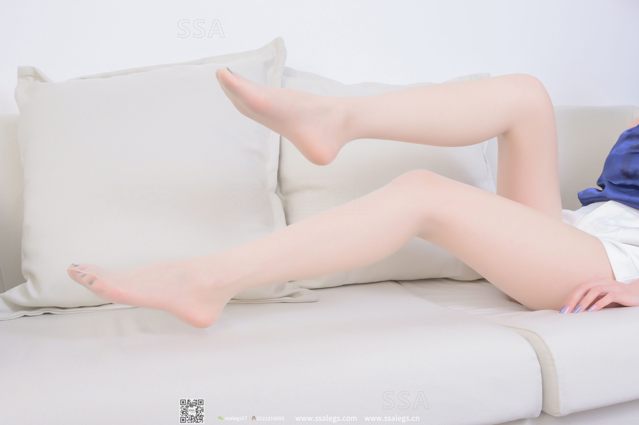 [SSA丝社]超清写真 No.274 娜娜 御姐的透明凉鞋(下)  第22张