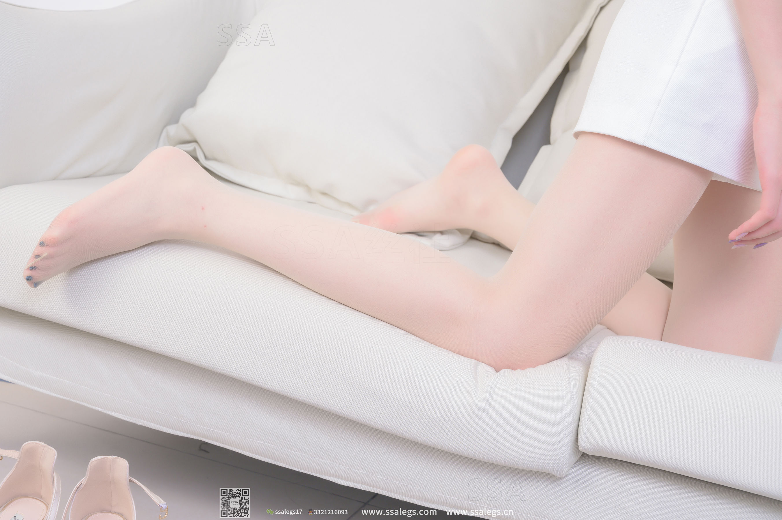 [SSA丝社]超清写真 No.274 娜娜 御姐的透明凉鞋(下)  第29张