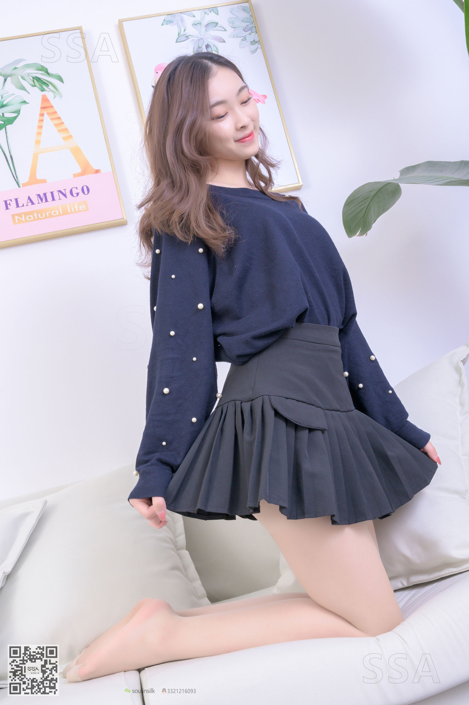 [SSA丝社]超清写真 No.231 文娟 小姐姐冬天标配长筒靴  第128张