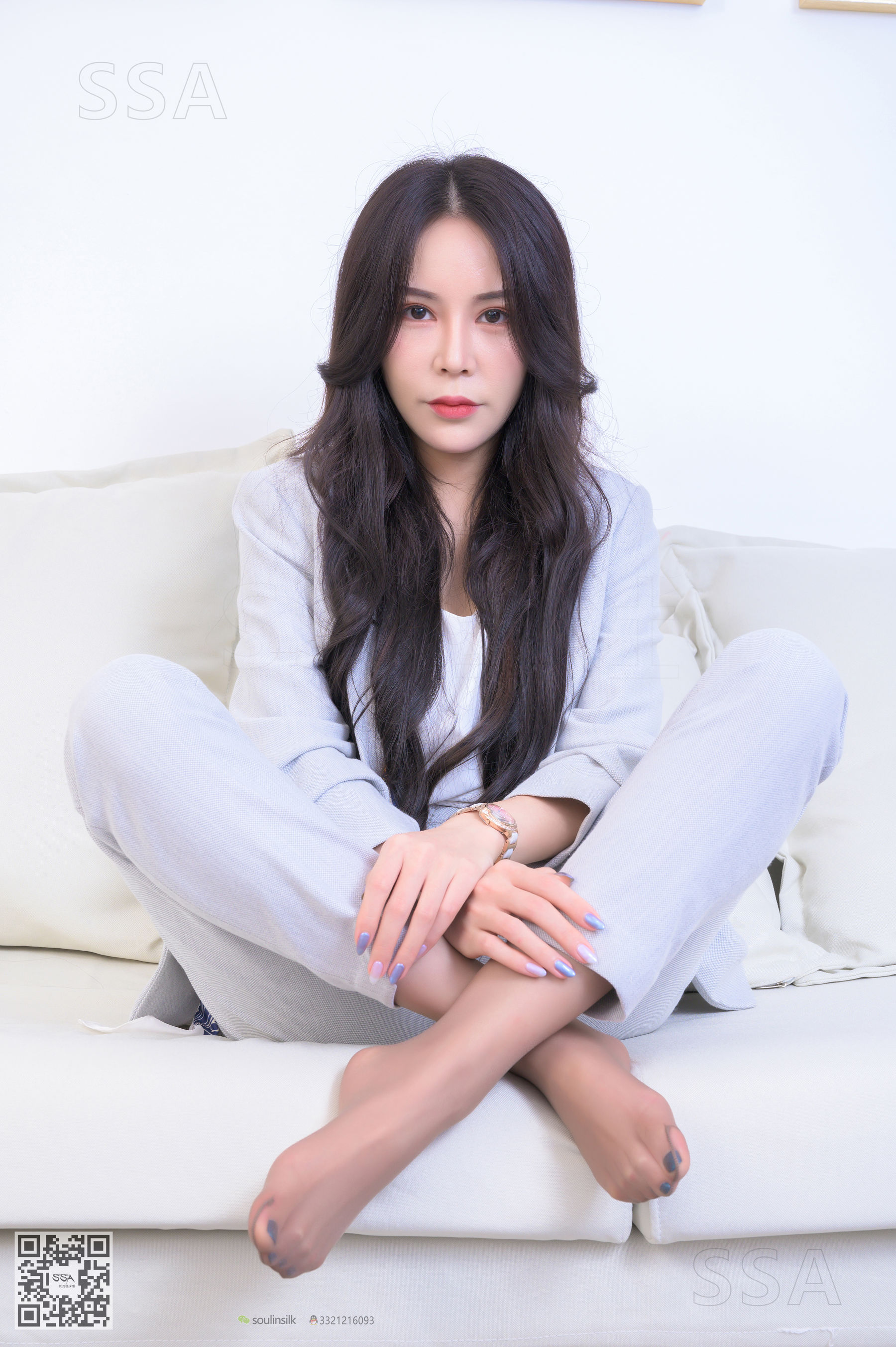 [SSA丝社]超清写真 No.229 御姐娜娜 咖啡香jio(下)  第12张