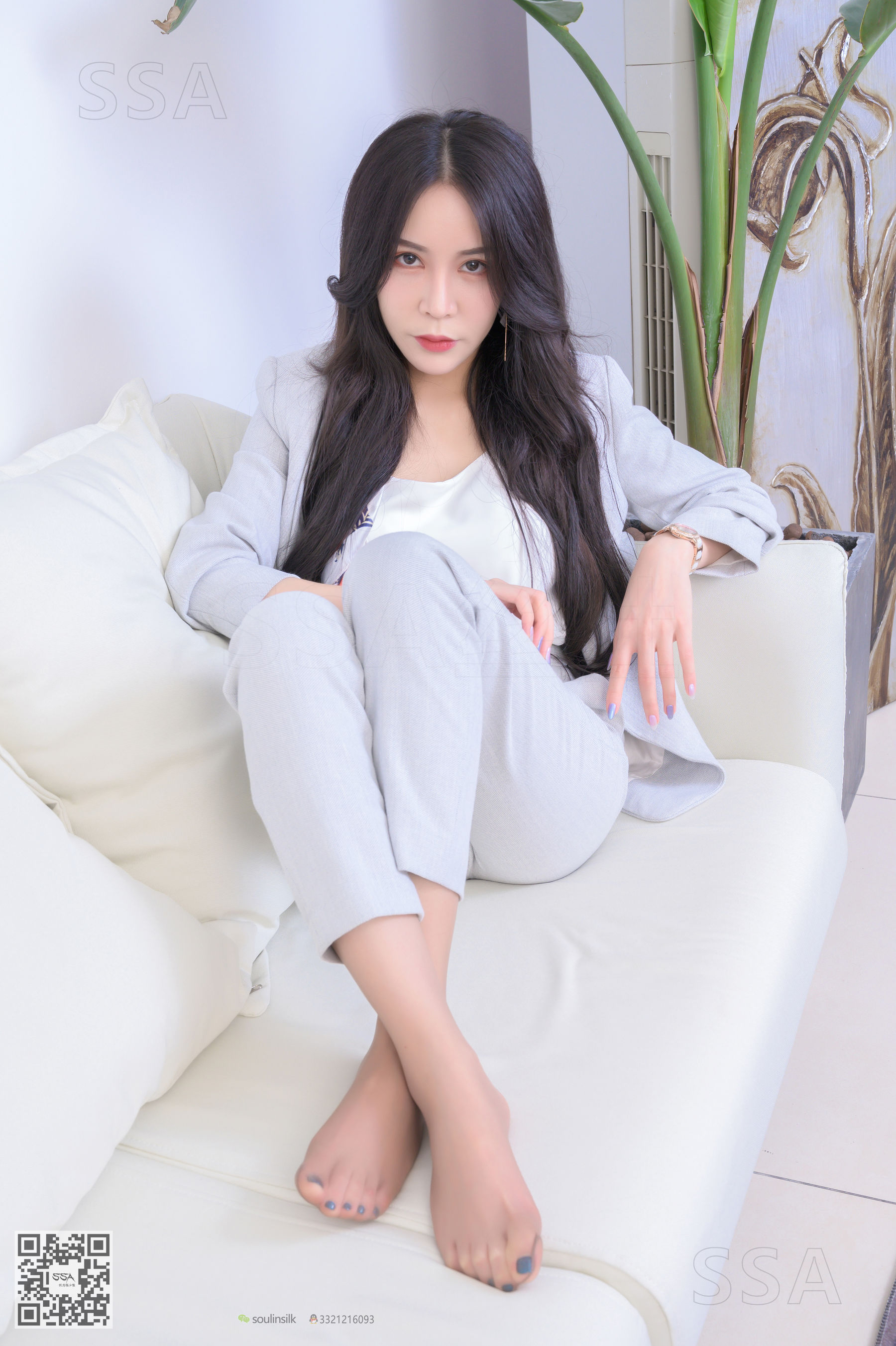 [SSA丝社]超清写真 No.229 御姐娜娜 咖啡香jio(下)  第11张