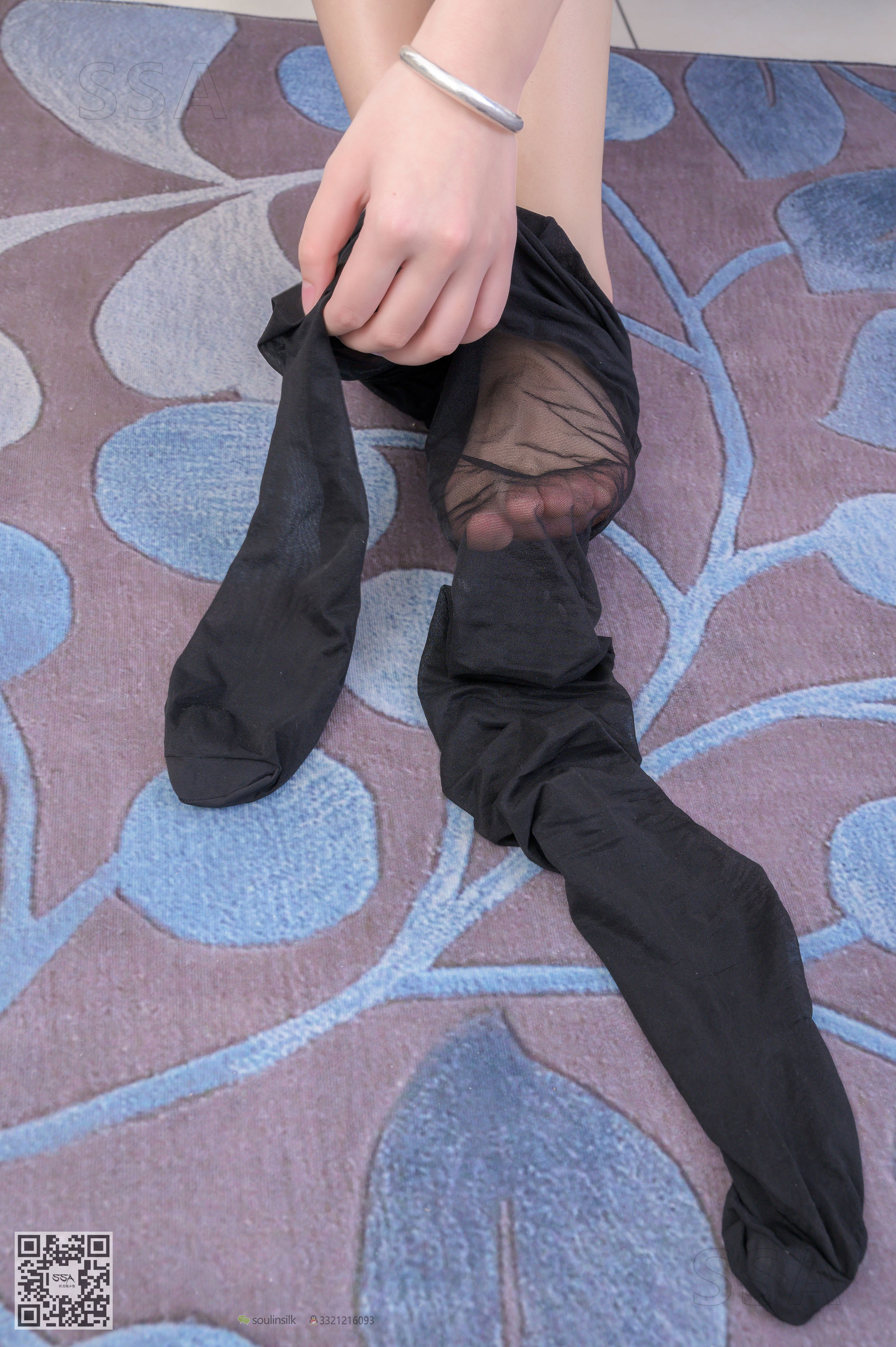 [SSA丝社]超清写真 No.223 小九 黑丝红裙  第31张