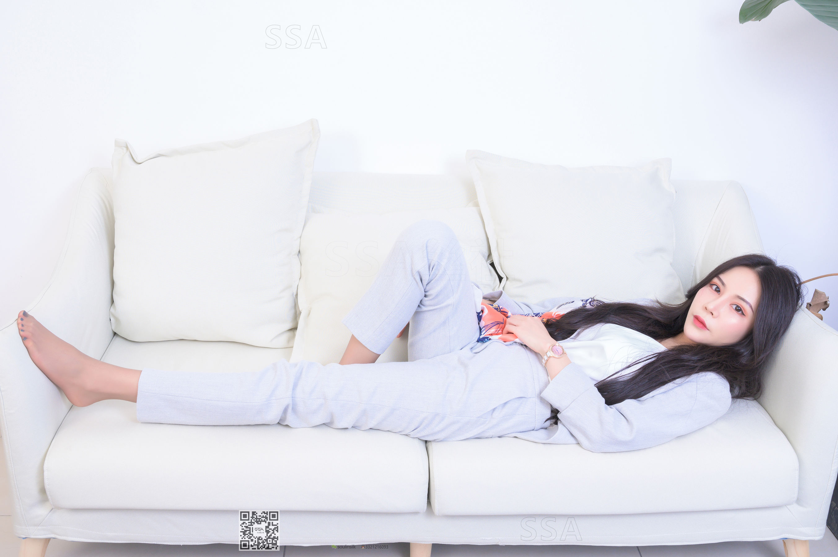 [SSA丝社]超清写真 No.229 御姐娜娜 咖啡香jio(下)  第16张