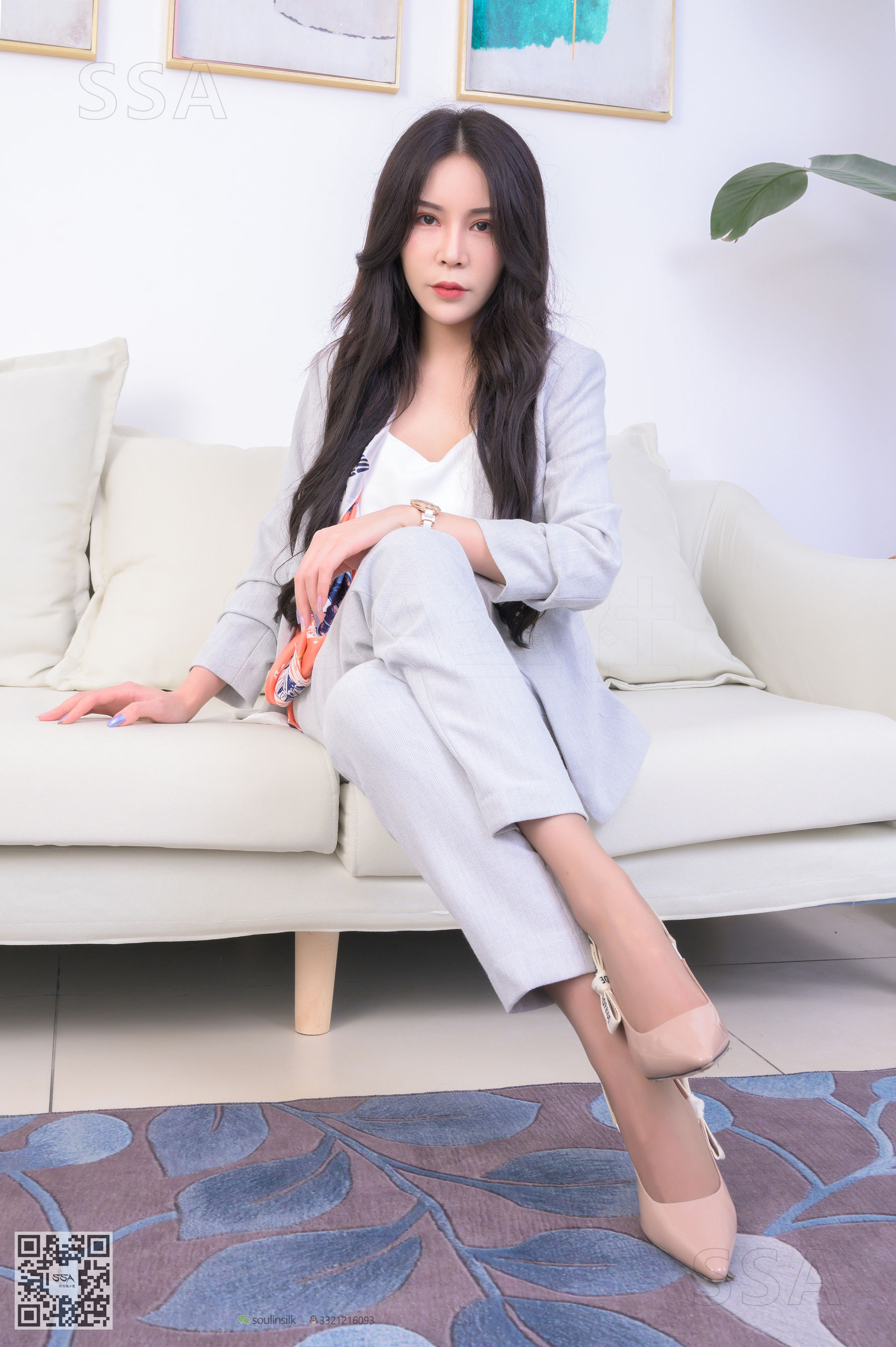 [SSA丝社]超清写真 No.228 御姐娜娜 咖啡香jio(上)  第7张