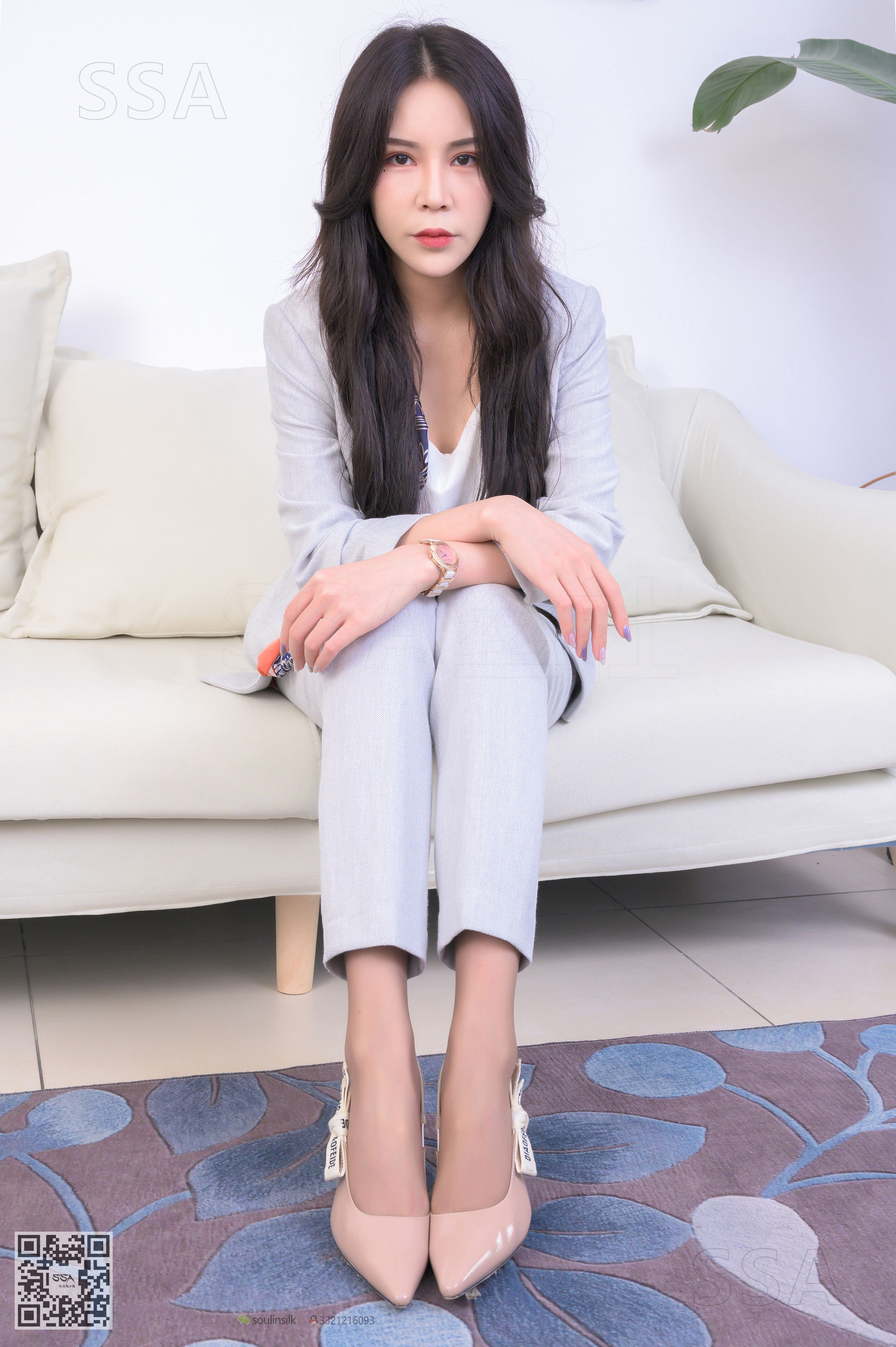 [SSA丝社]超清写真 No.228 御姐娜娜 咖啡香jio(上)  第9张