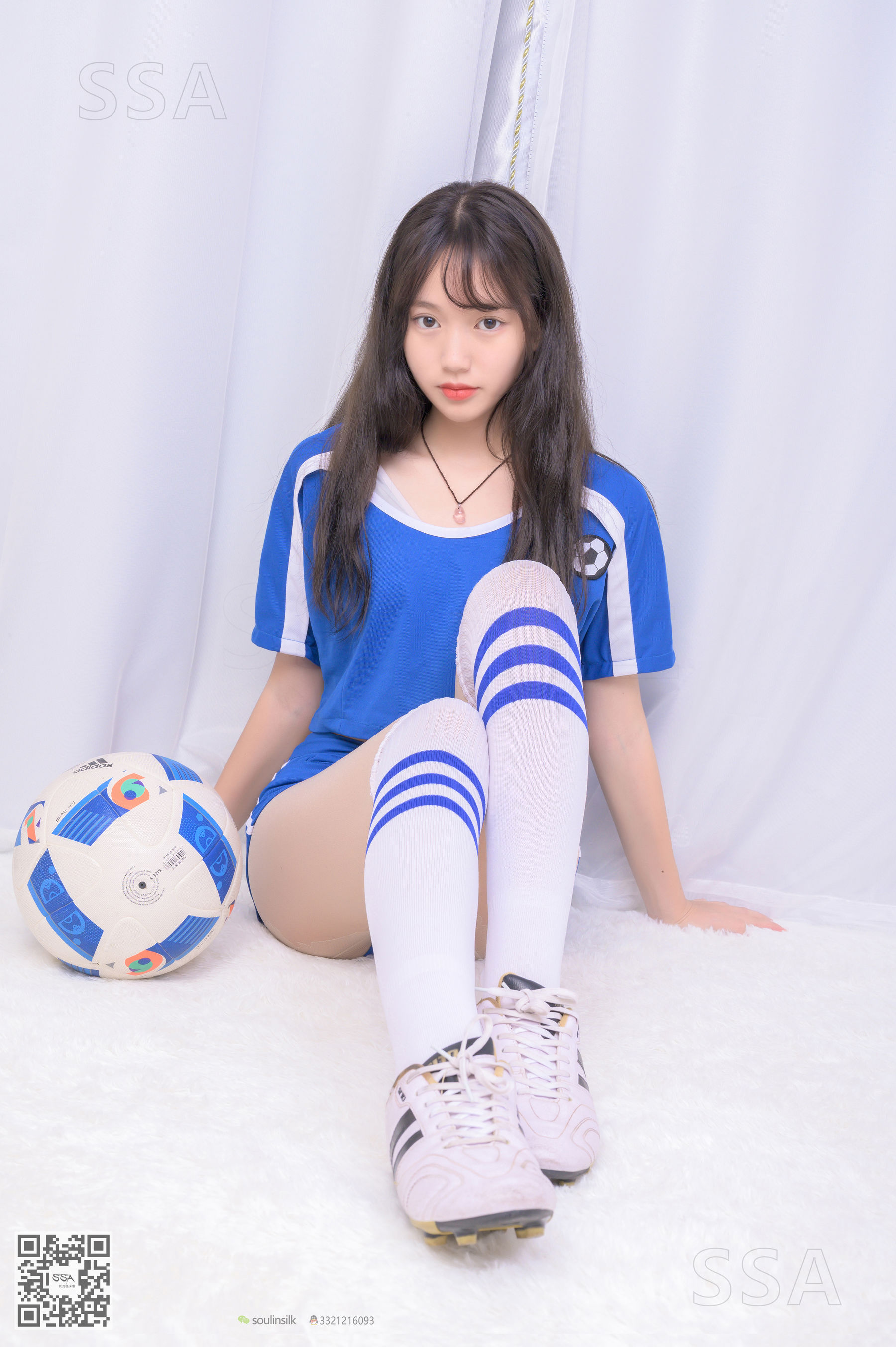 [SSA丝社]超清写真 No.221 宝宝 足球宝贝的初体验（上）  第3张
