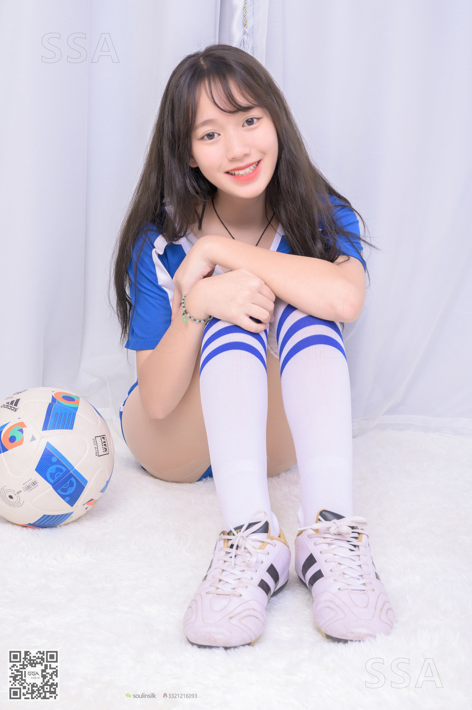 [SSA丝社]超清写真 No.221 宝宝 足球宝贝的初体验（上）  第4张
