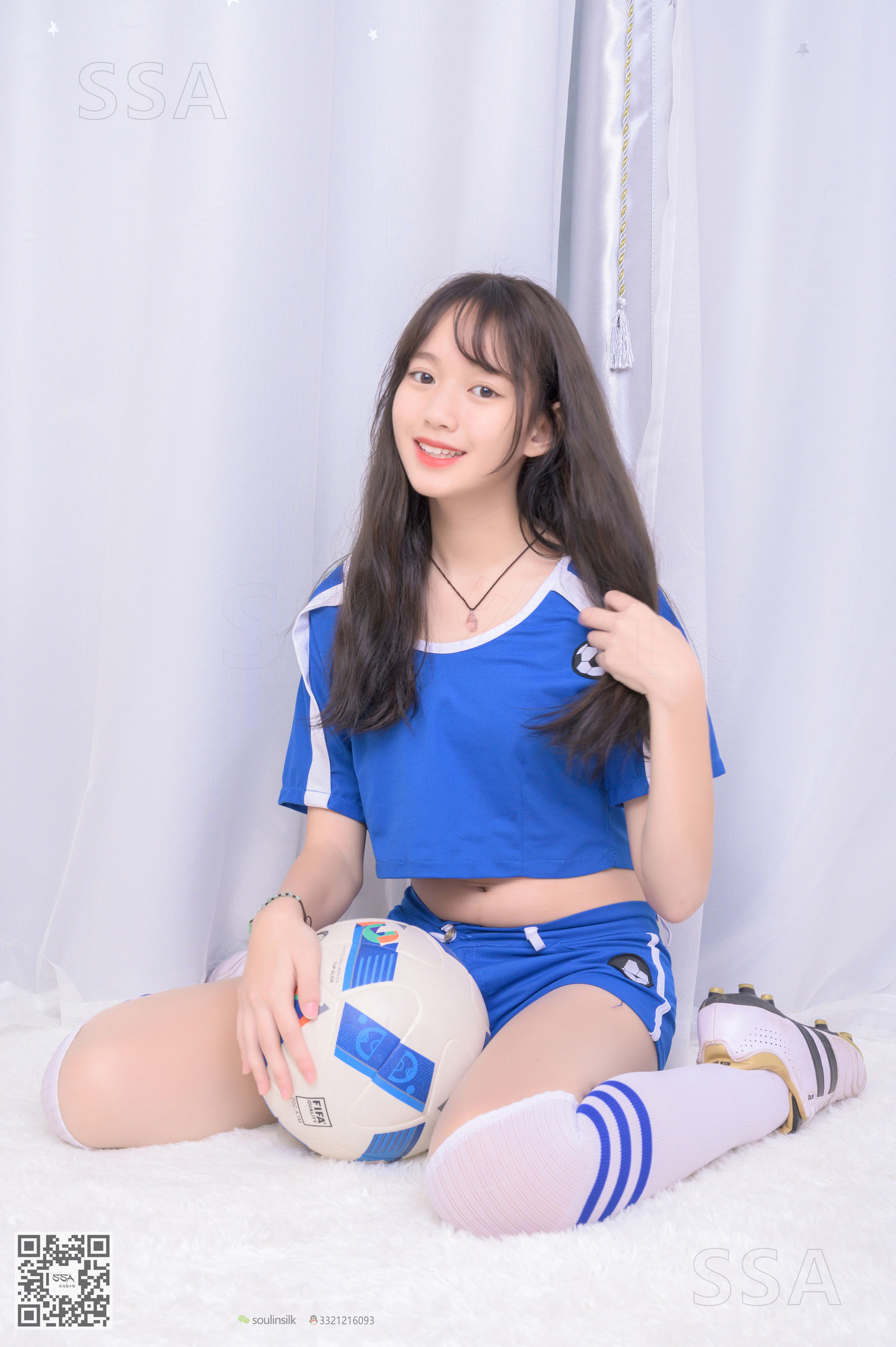 [SSA丝社]超清写真 No.221 宝宝 足球宝贝的初体验（上）  第6张