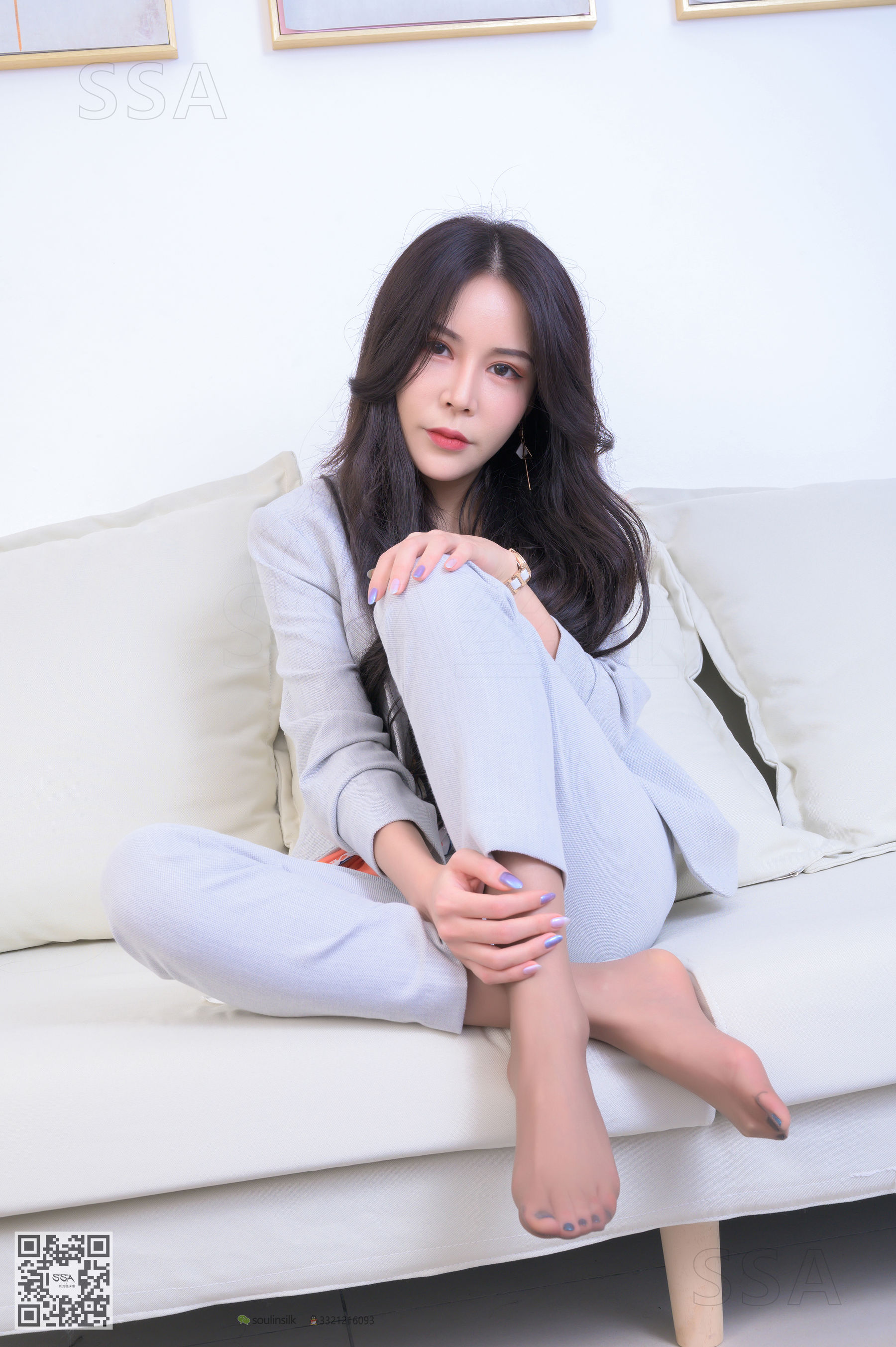 [SSA丝社]超清写真 No.229 御姐娜娜 咖啡香jio(下)  第4张