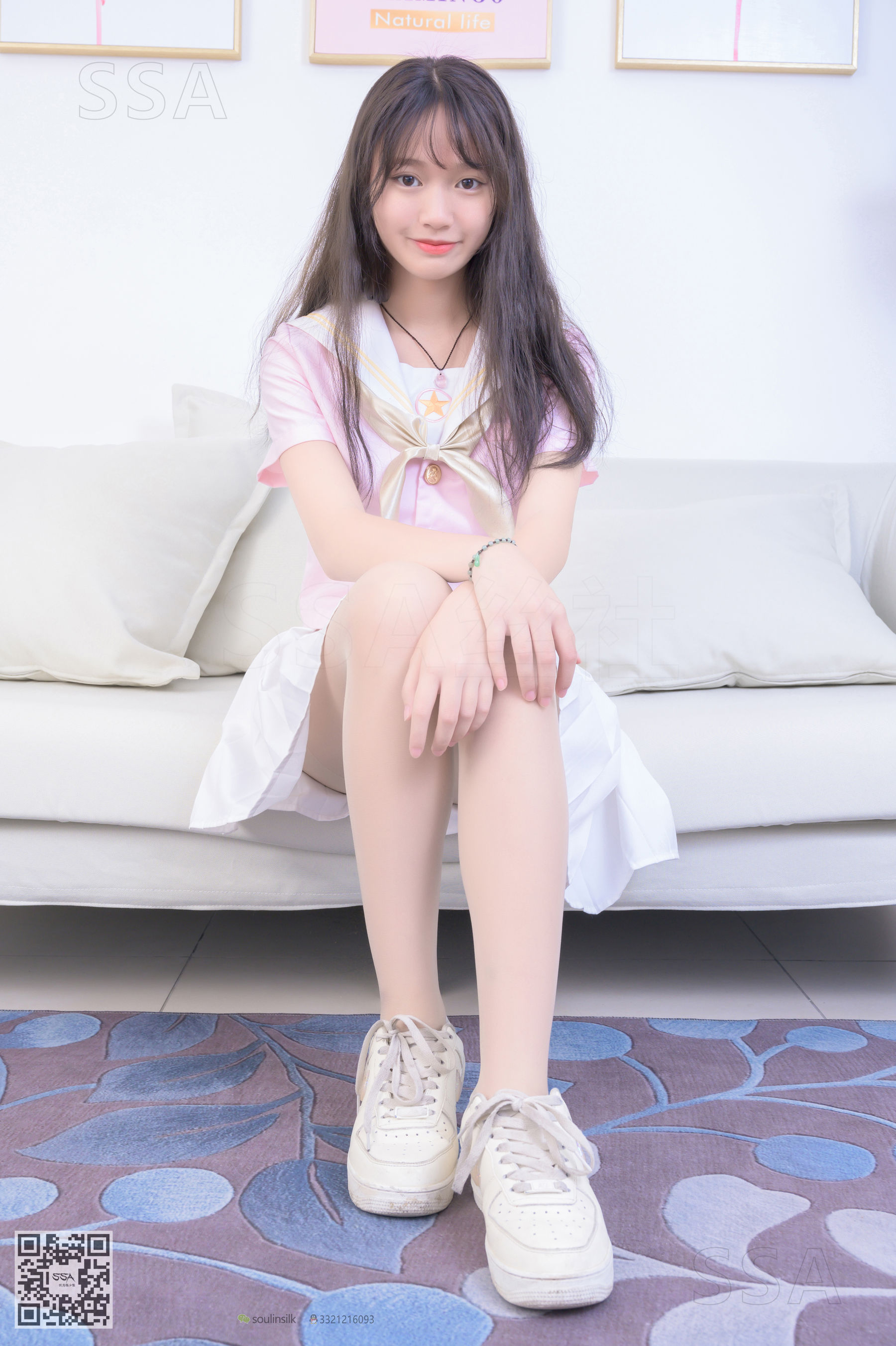 [SSA丝社]超清写真 No.236 宝宝 花季少女的JK制服  第3张