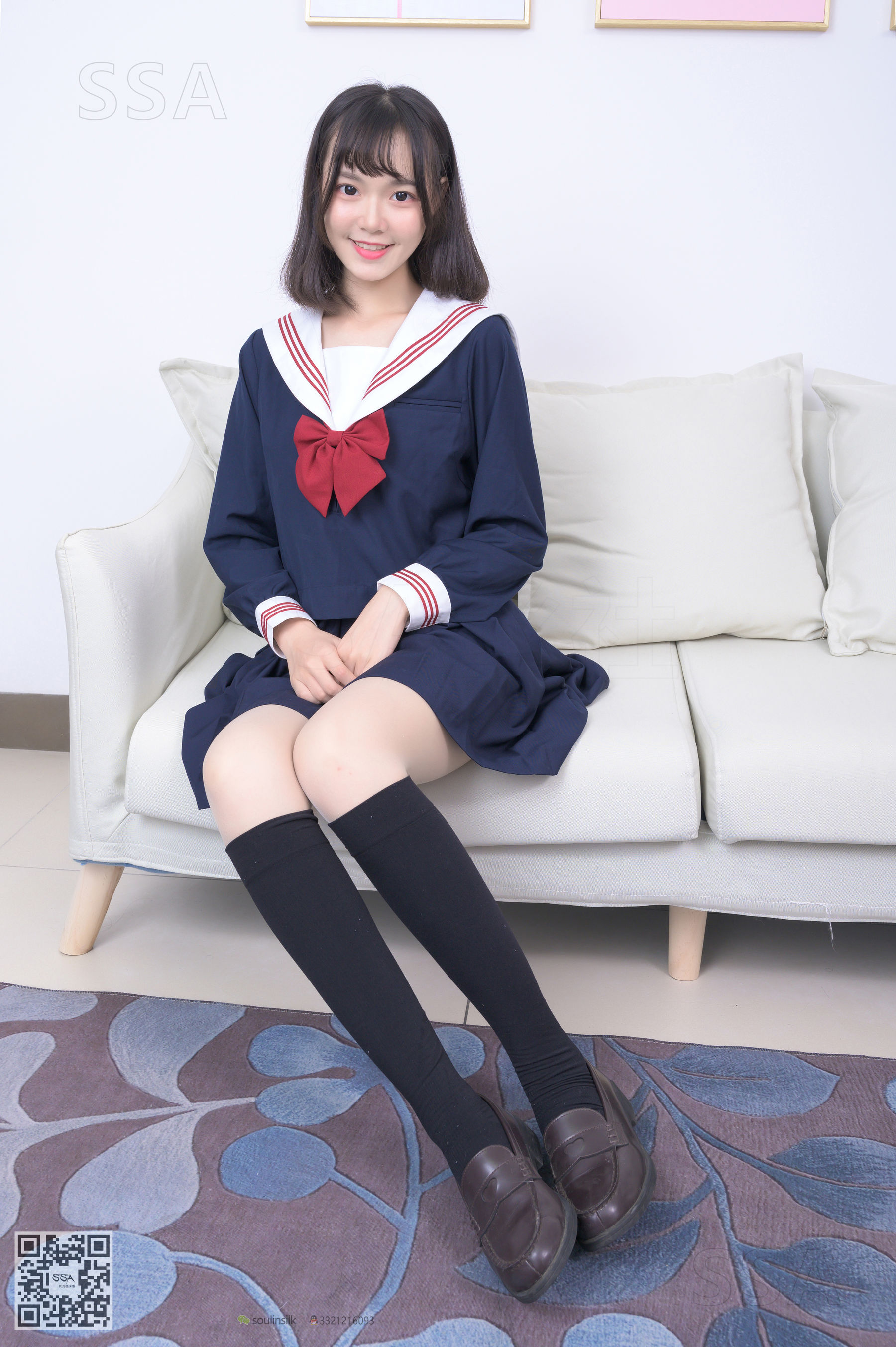 [SSA丝社]超清写真 No.213 阳阳 阳光少女jk制服（上）  第3张