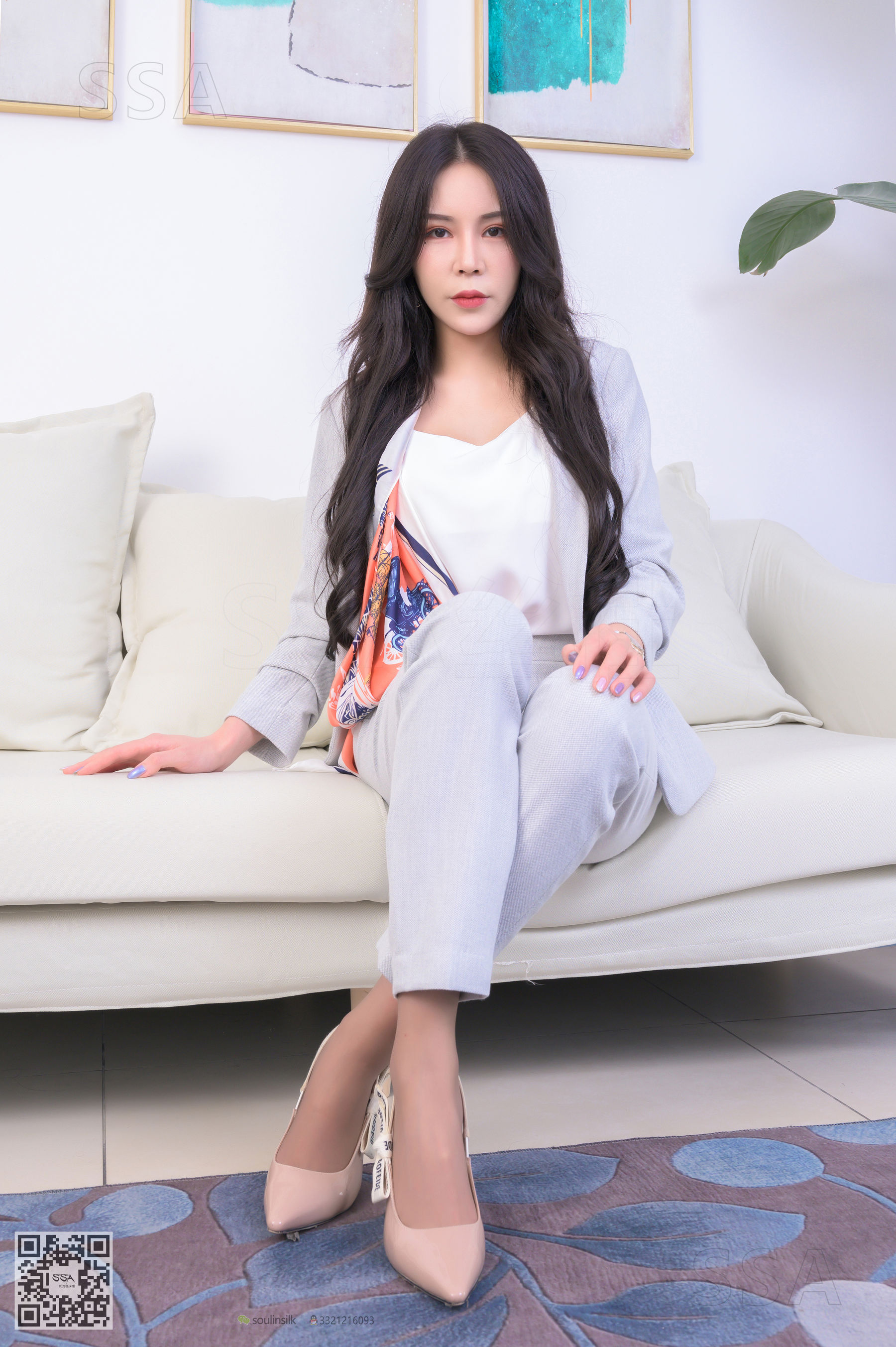 [SSA丝社]超清写真 No.228 御姐娜娜 咖啡香jio(上)  第22张