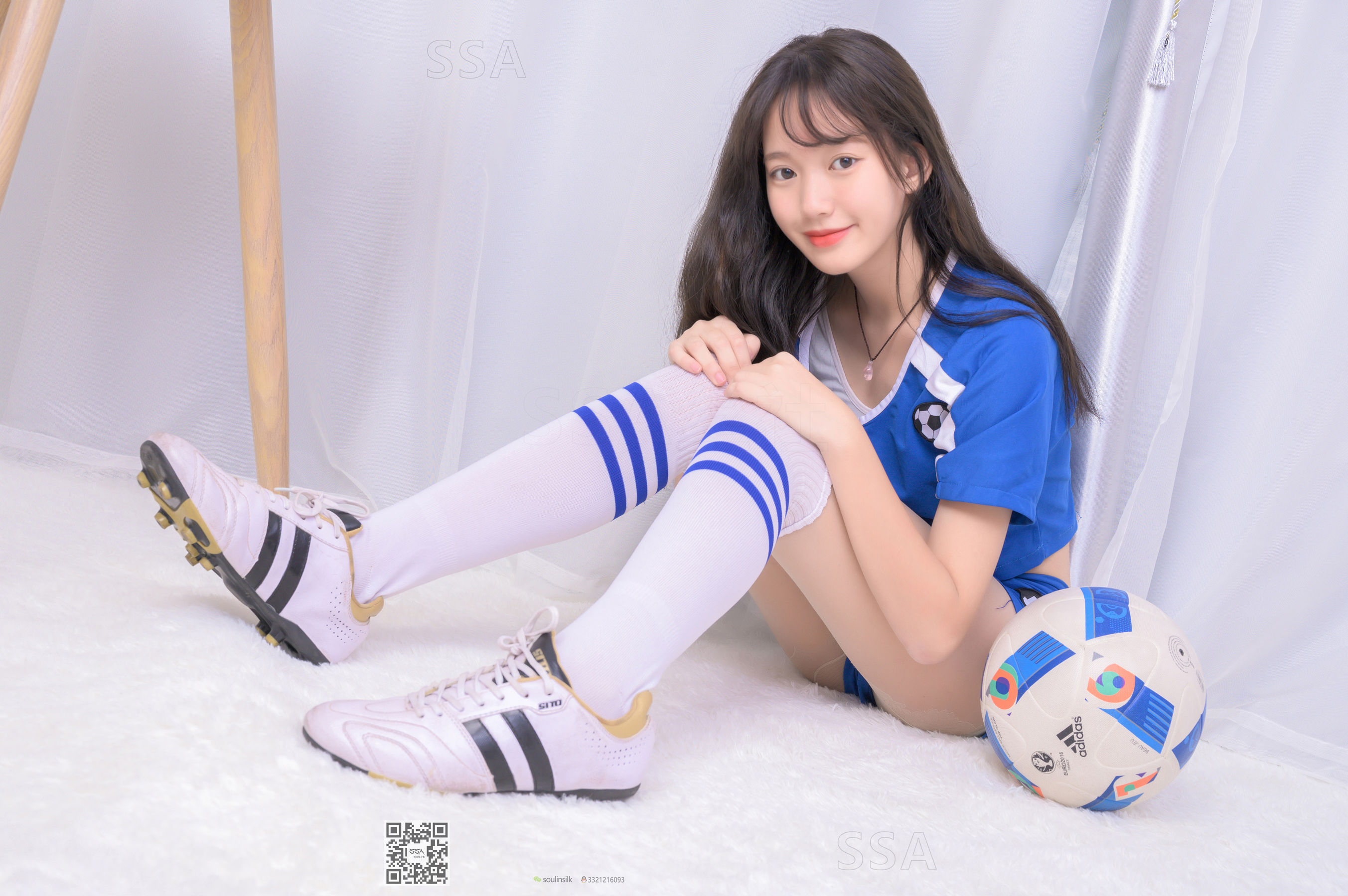 [SSA丝社]超清写真 No.221 宝宝 足球宝贝的初体验（上）  第9张
