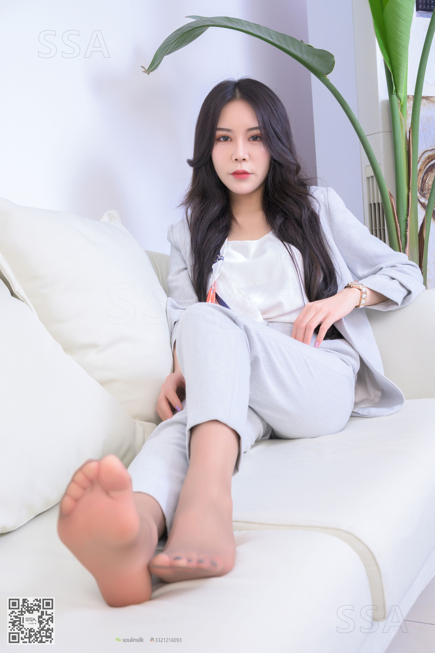 [SSA丝社]超清写真 No.229 御姐娜娜 咖啡香jio(下)  第20张