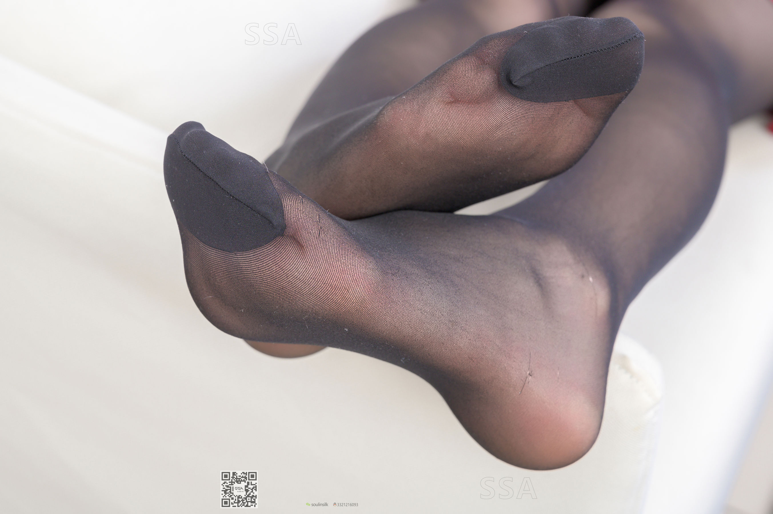 [SSA丝社]超清写真 No.223 小九 黑丝红裙  第23张