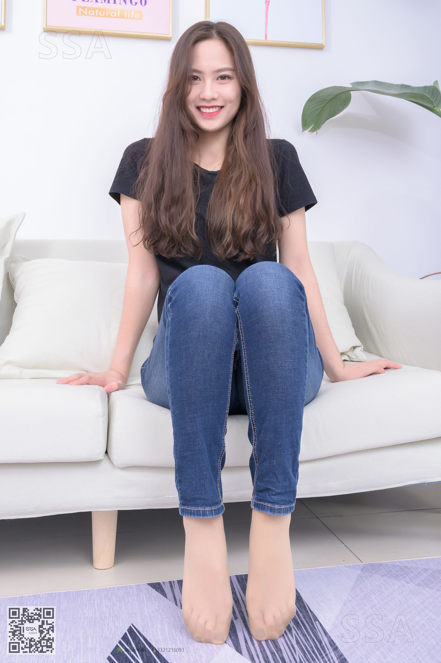 [SSA丝社]超清写真 No.211 小鹿 牛仔裤里的小秘密  第7张