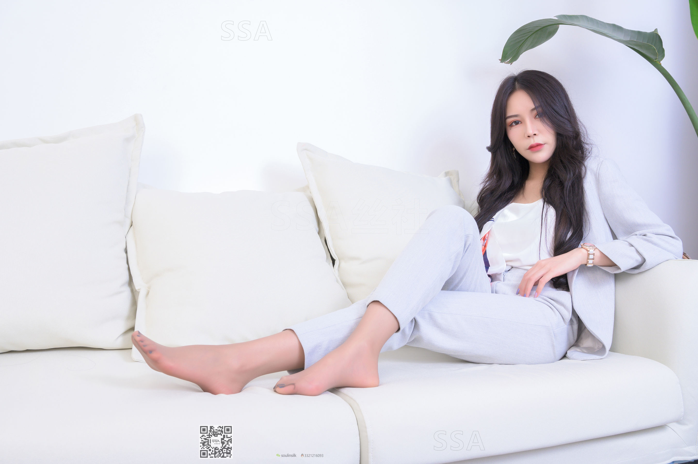 [SSA丝社]超清写真 No.229 御姐娜娜 咖啡香jio(下)  第8张