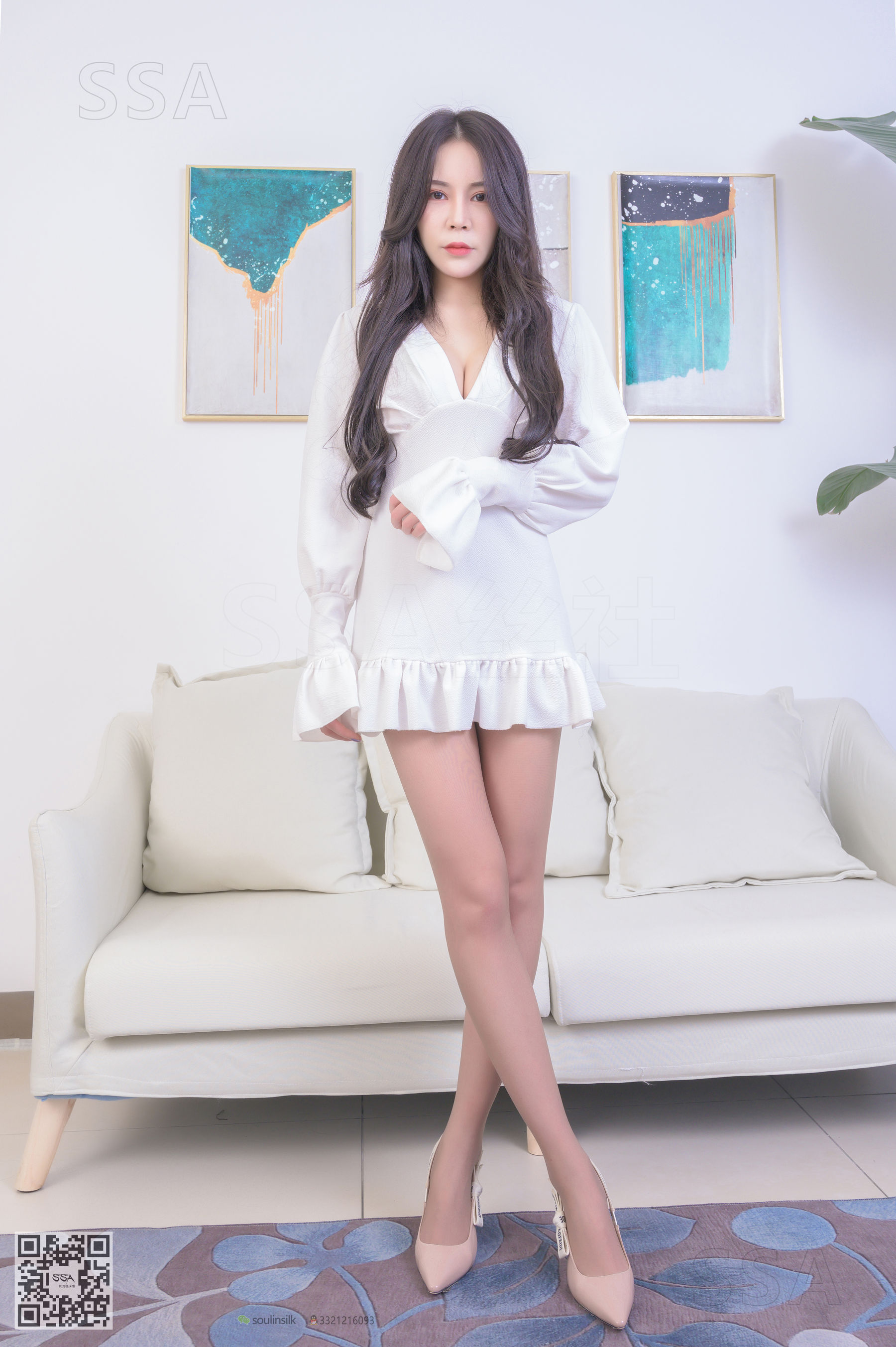 [SSA丝社]超清写真 No.239 娜娜 冷艳御姐的C面(上)  第2张