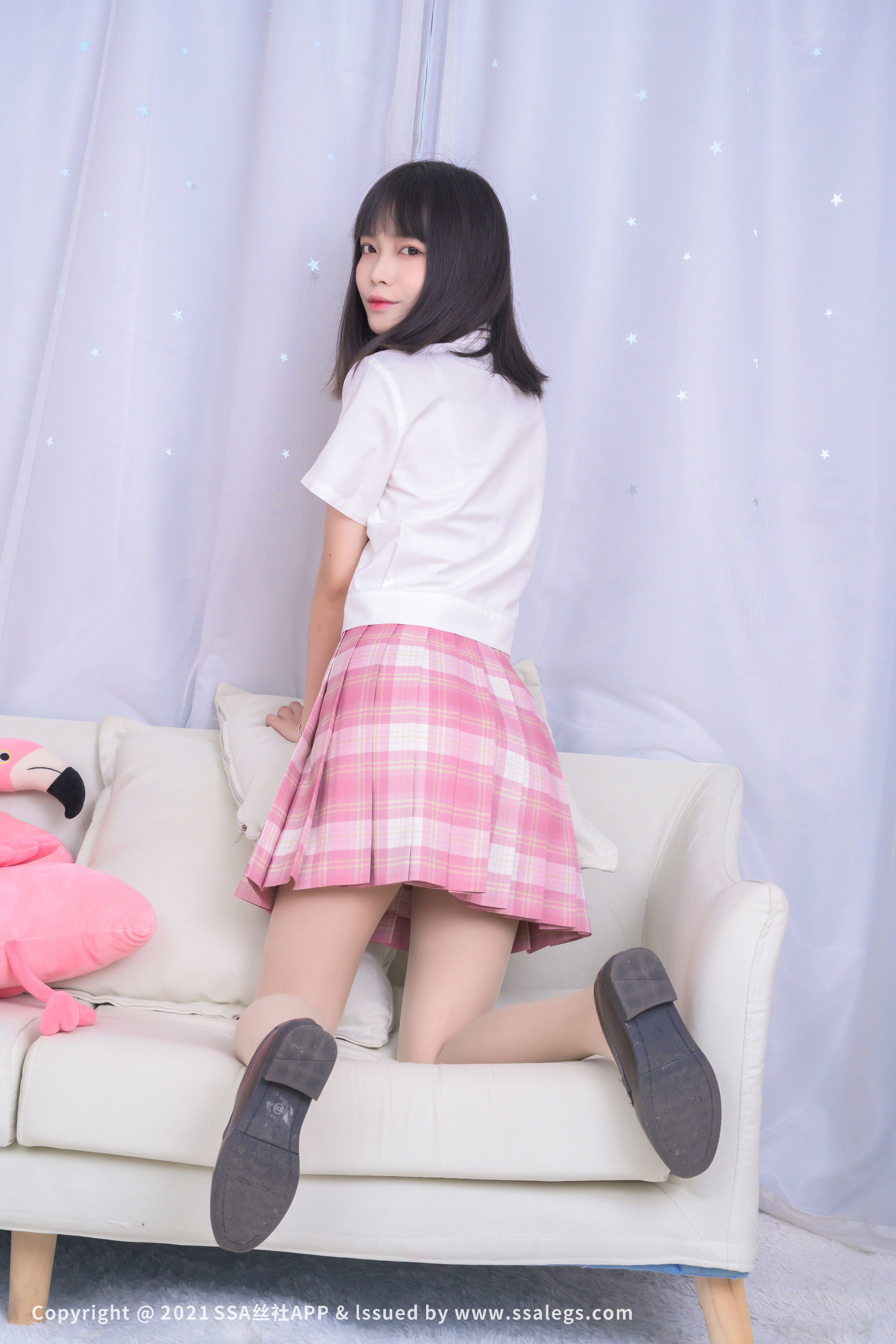 [SSA丝社]超清写真 No.700 模特丹丹 肉丝袜美脚（上）  第48张