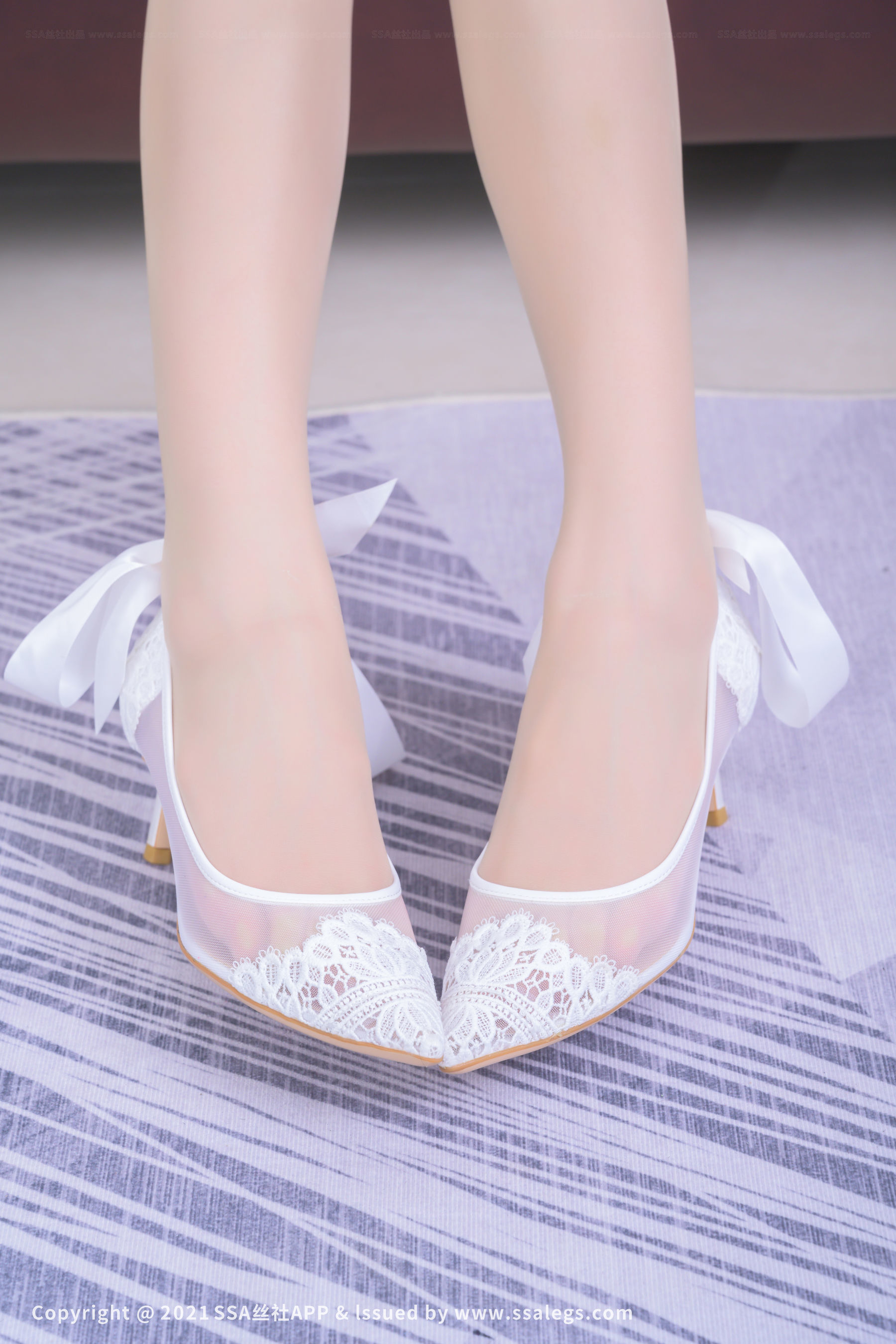 [SSA丝社]超清写真 No.710 模特妙妙 比基尼裆连裤袜（上）  第8张