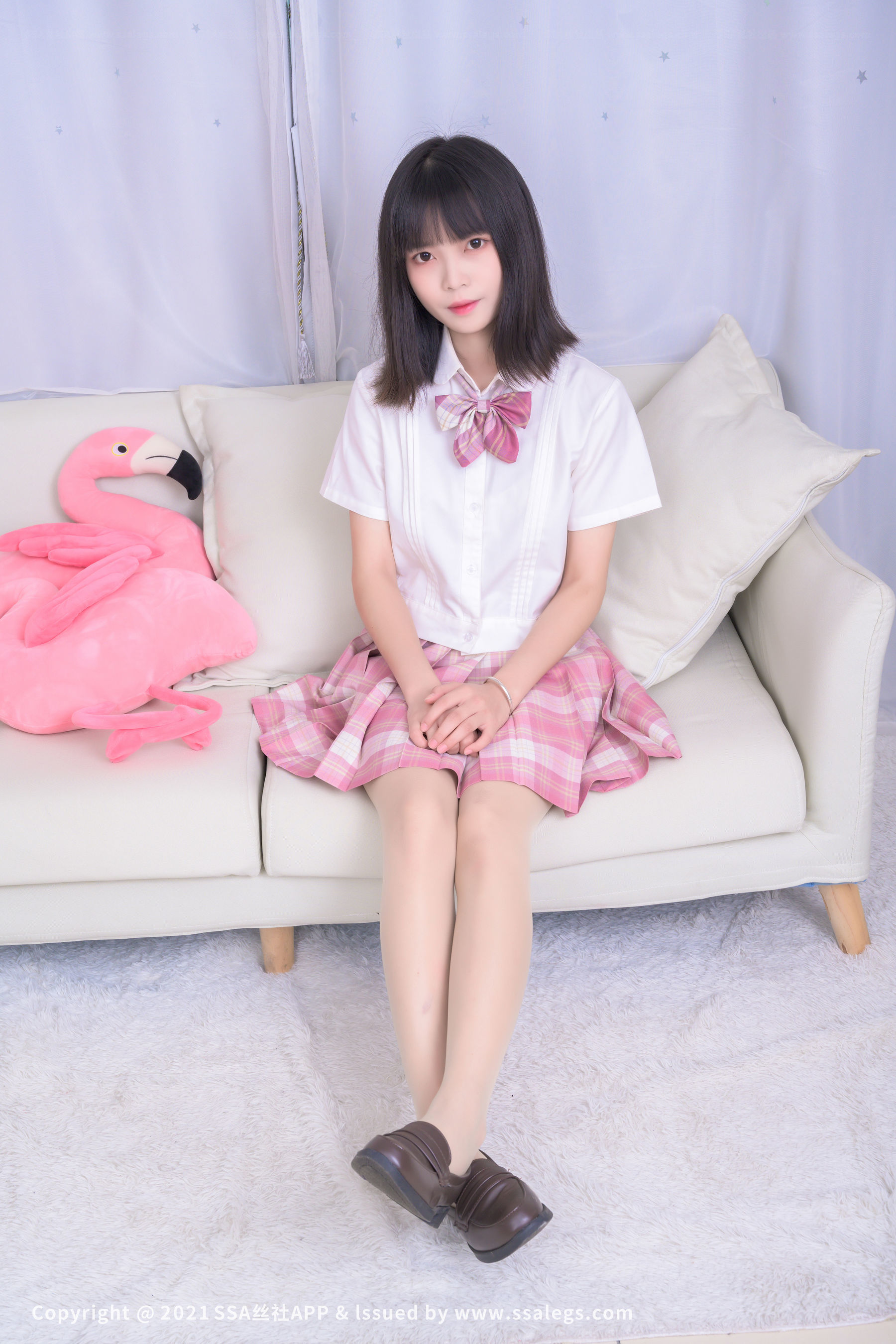 [SSA丝社]超清写真 No.700 模特丹丹 肉丝袜美脚（上）  第7张